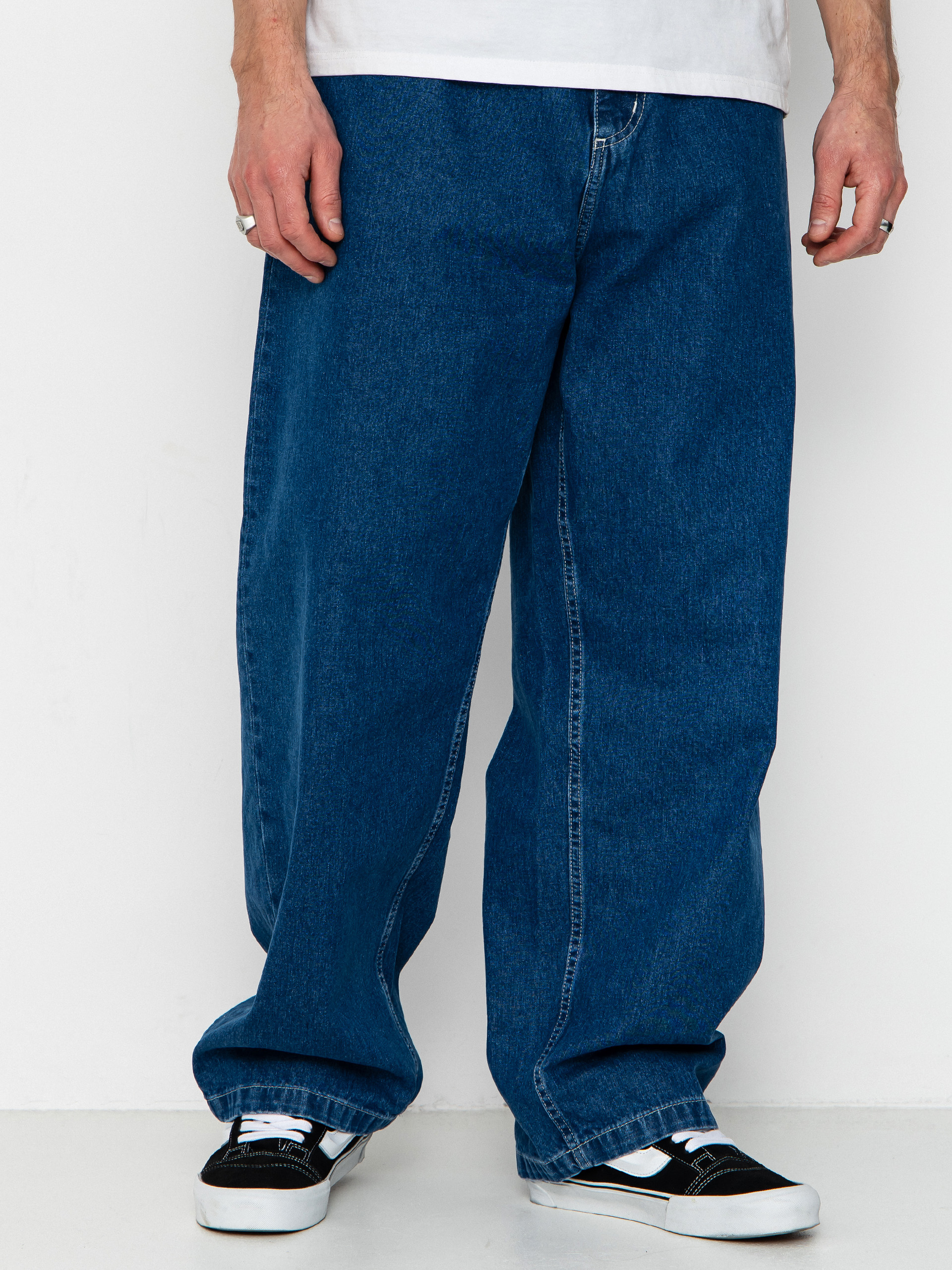 Nohavice Carhartt WIP Brandon (blue stone washed)