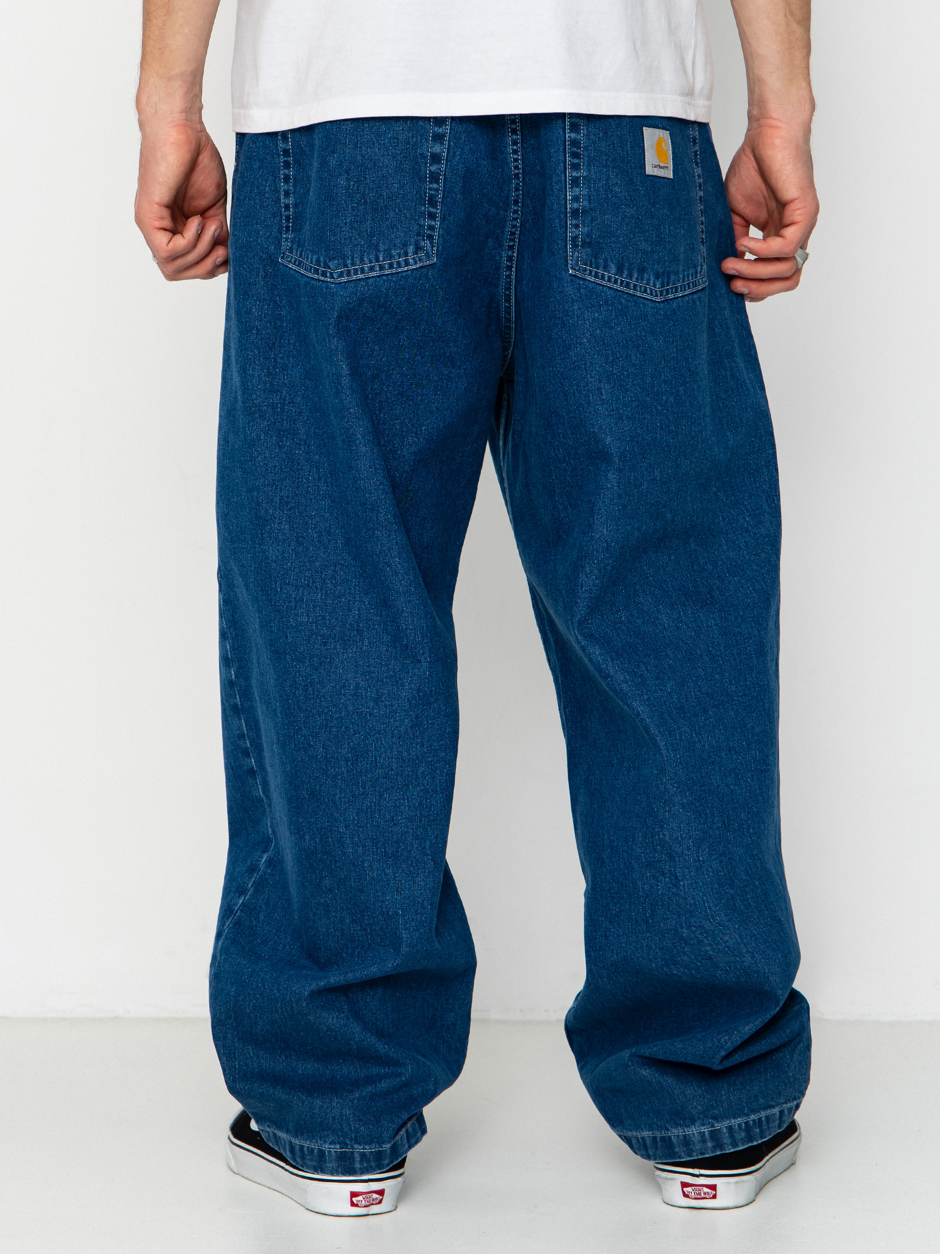 Nohavice Carhartt WIP Brandon (blue stone washed)
