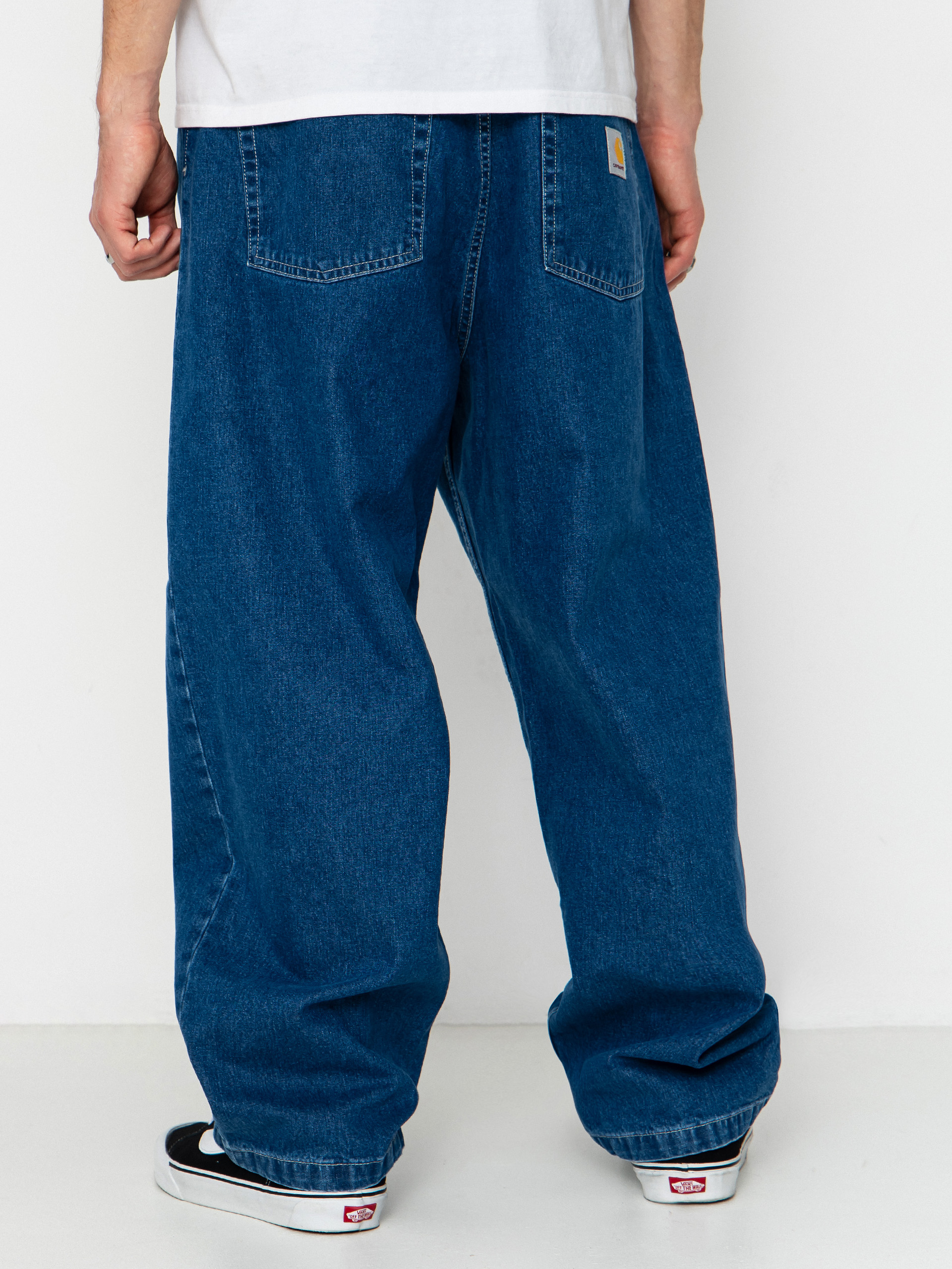 Nohavice Carhartt WIP Brandon (blue stone washed)