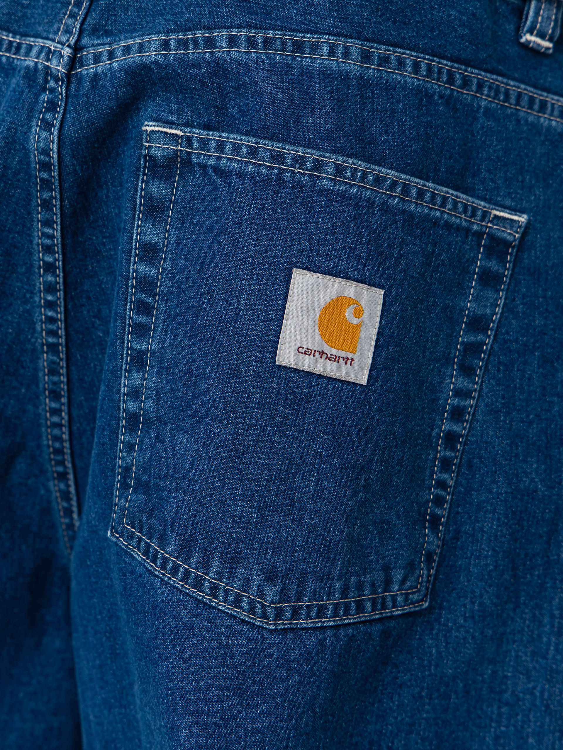 Nohavice Carhartt WIP Brandon (blue stone washed)