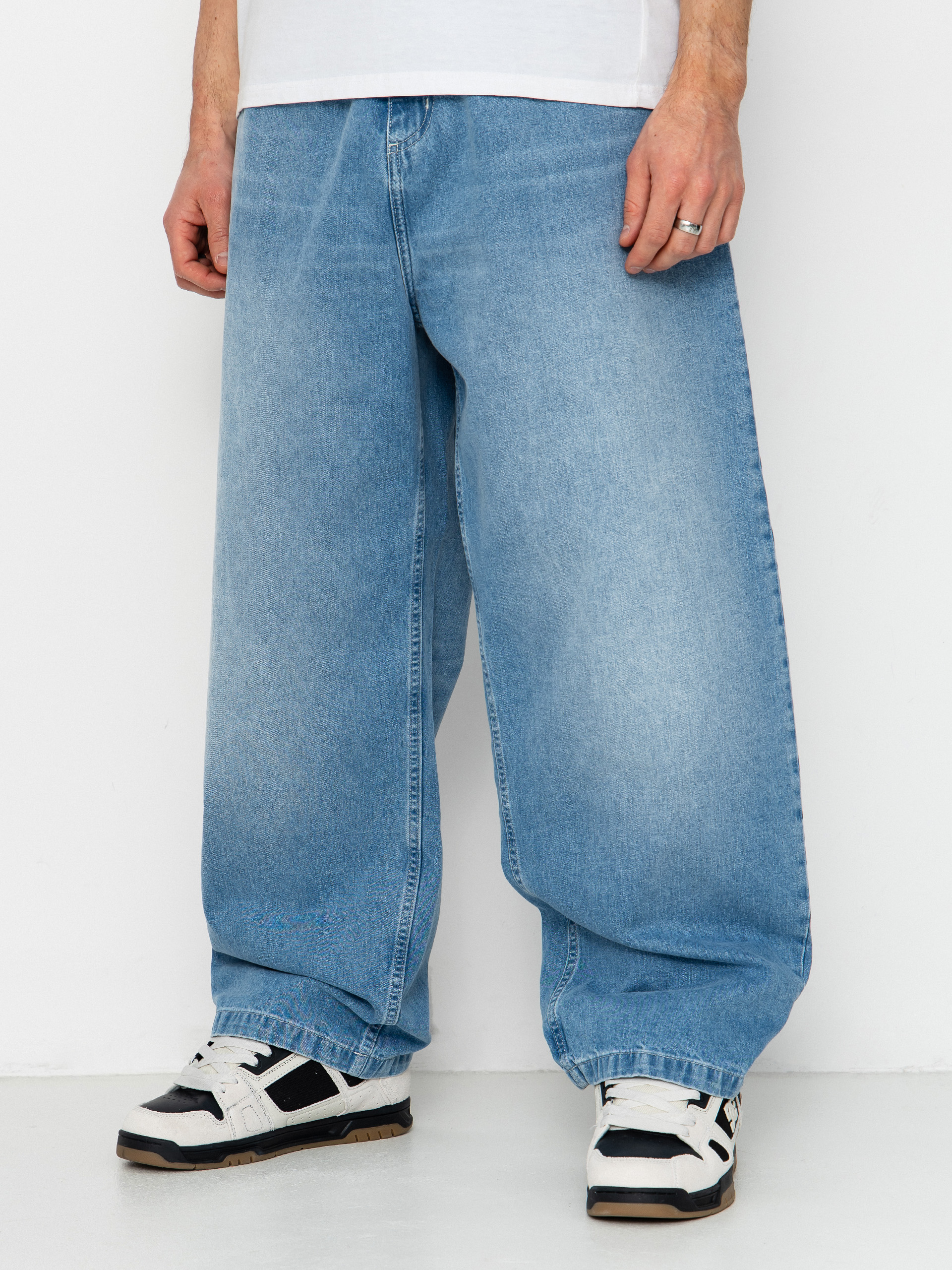Nohavice Carhartt WIP Brandon (blue light true washed)