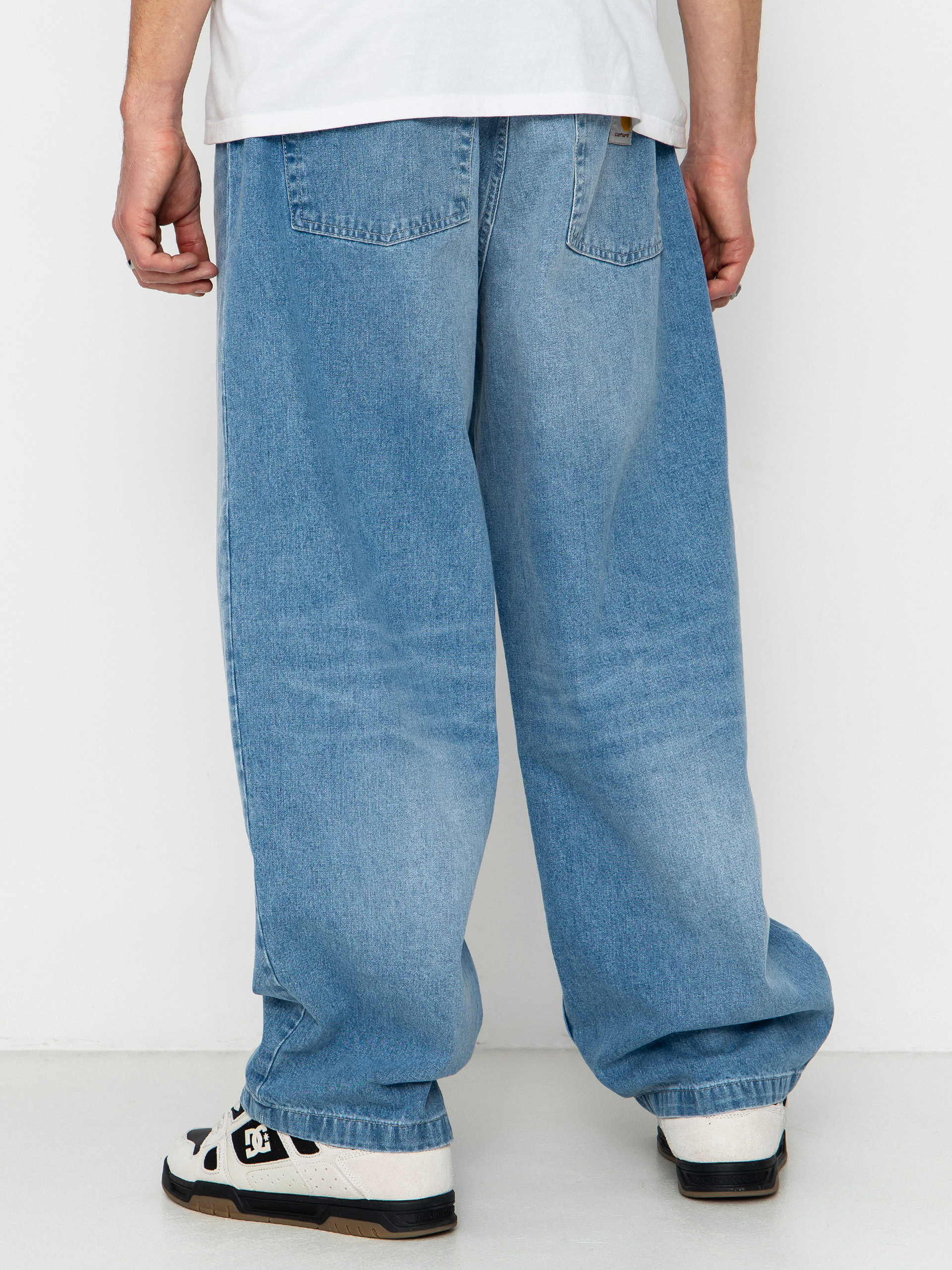 Nohavice Carhartt WIP Brandon (blue light true washed)