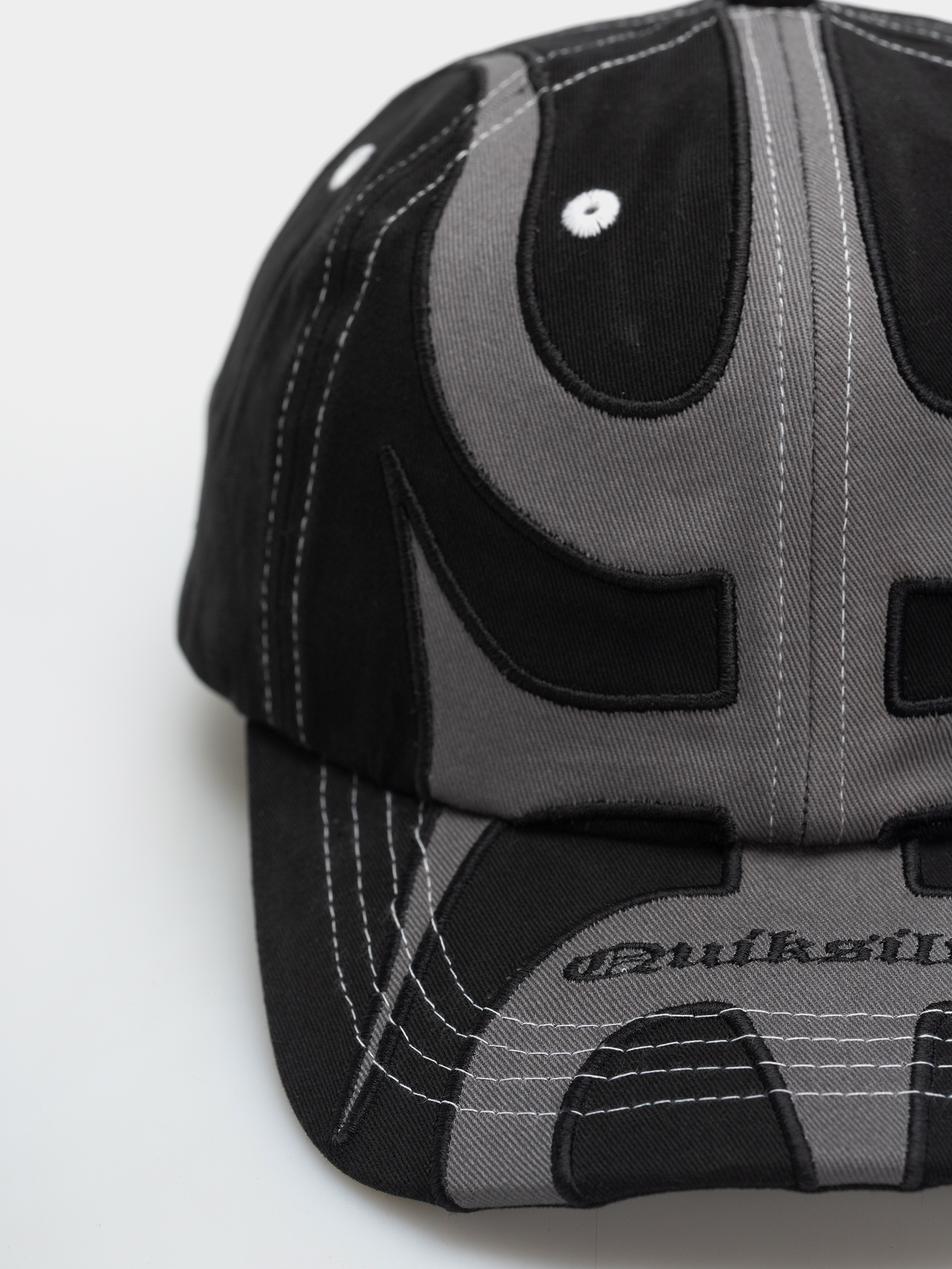 Šiltovka Quiksilver Drifter 6P Mercury Trident (black)