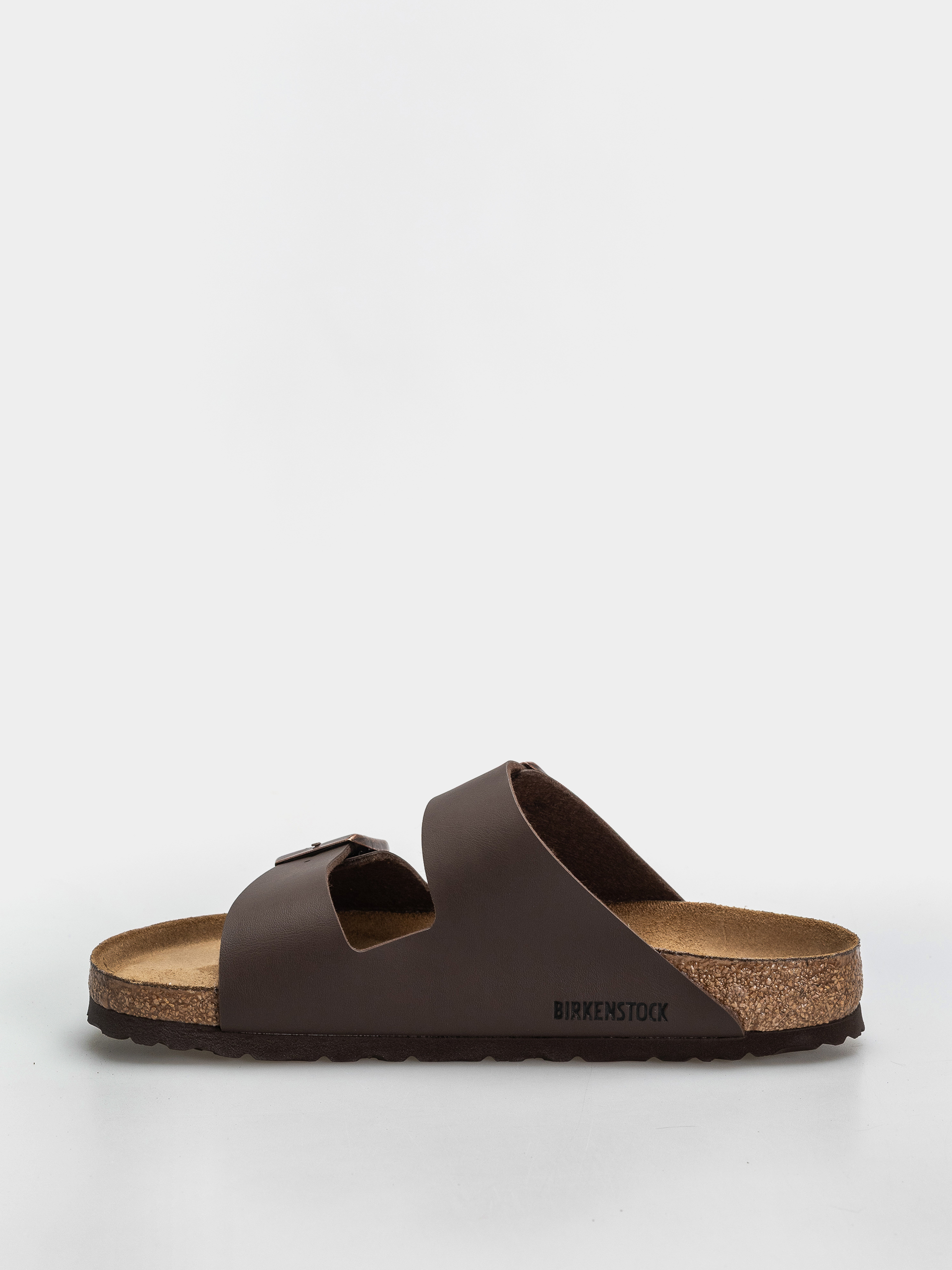 Šľapky Birkenstock Arizona Soft Footbed Birko Flor Regular (dark brown)