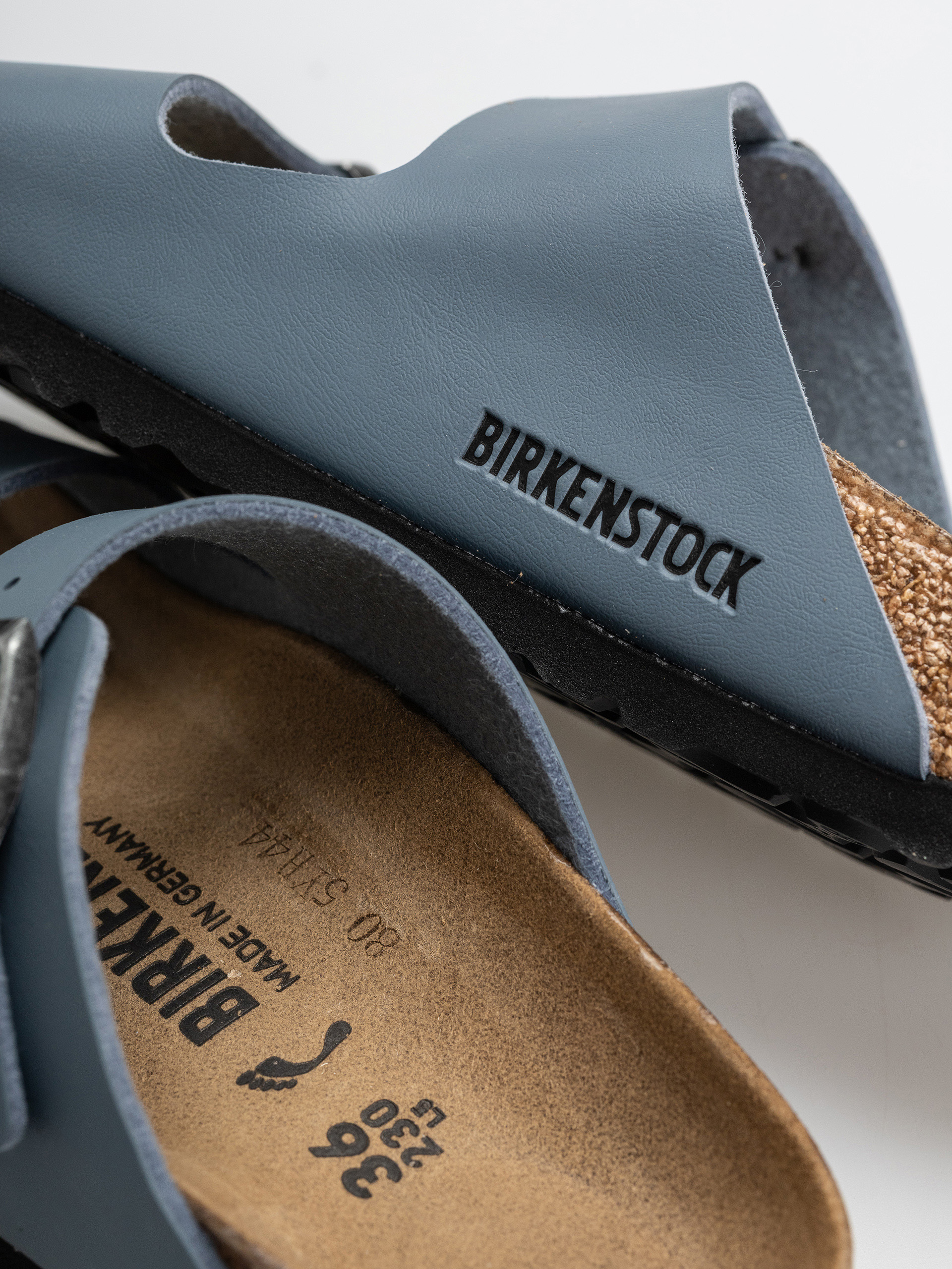 Šľapky Birkenstock Arizona Birko Flor Narrow (basalt gray)