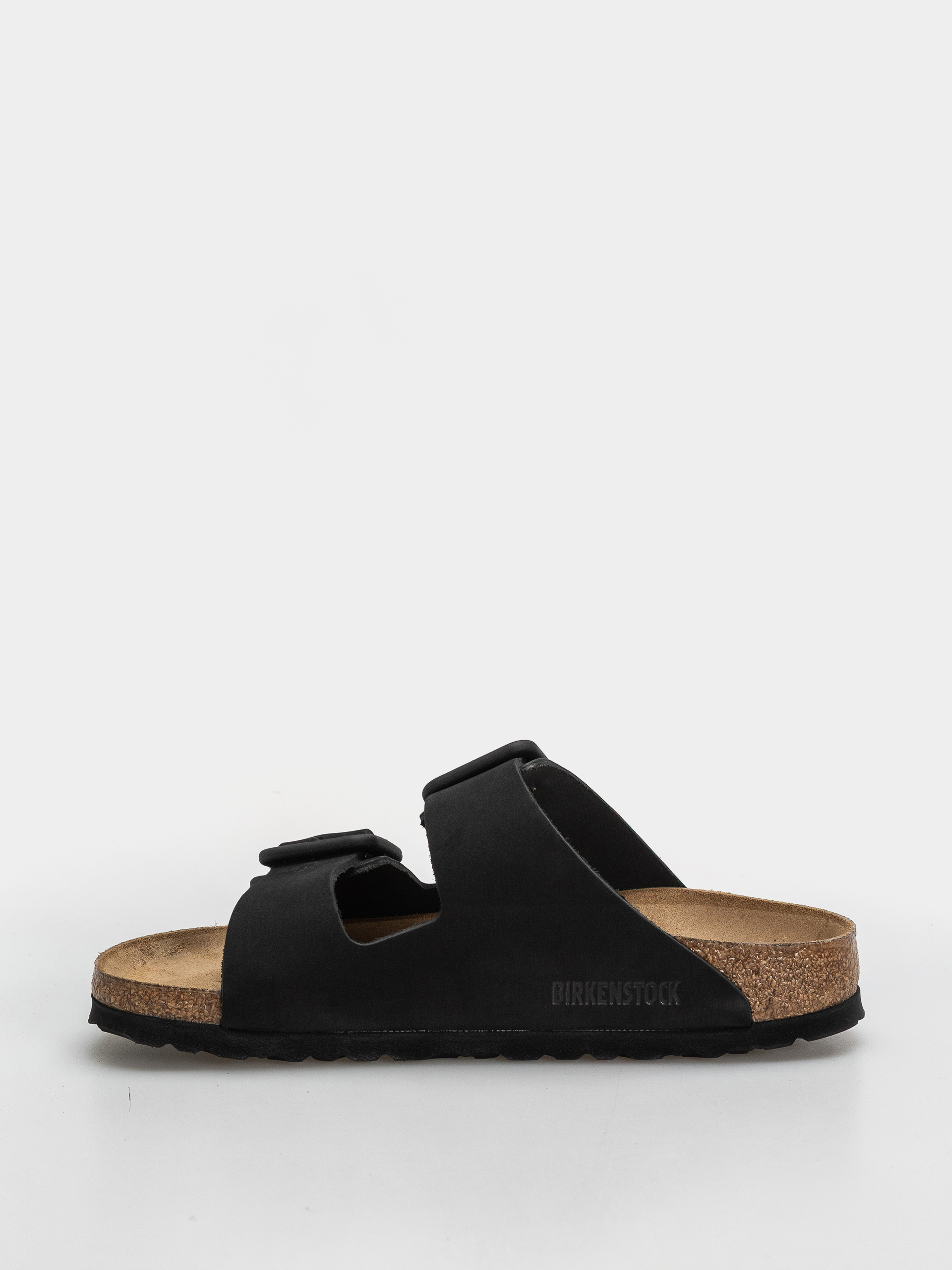 Šľapky Birkenstock Arizona Wire Buckle Nubuck Leather Narrow (black)