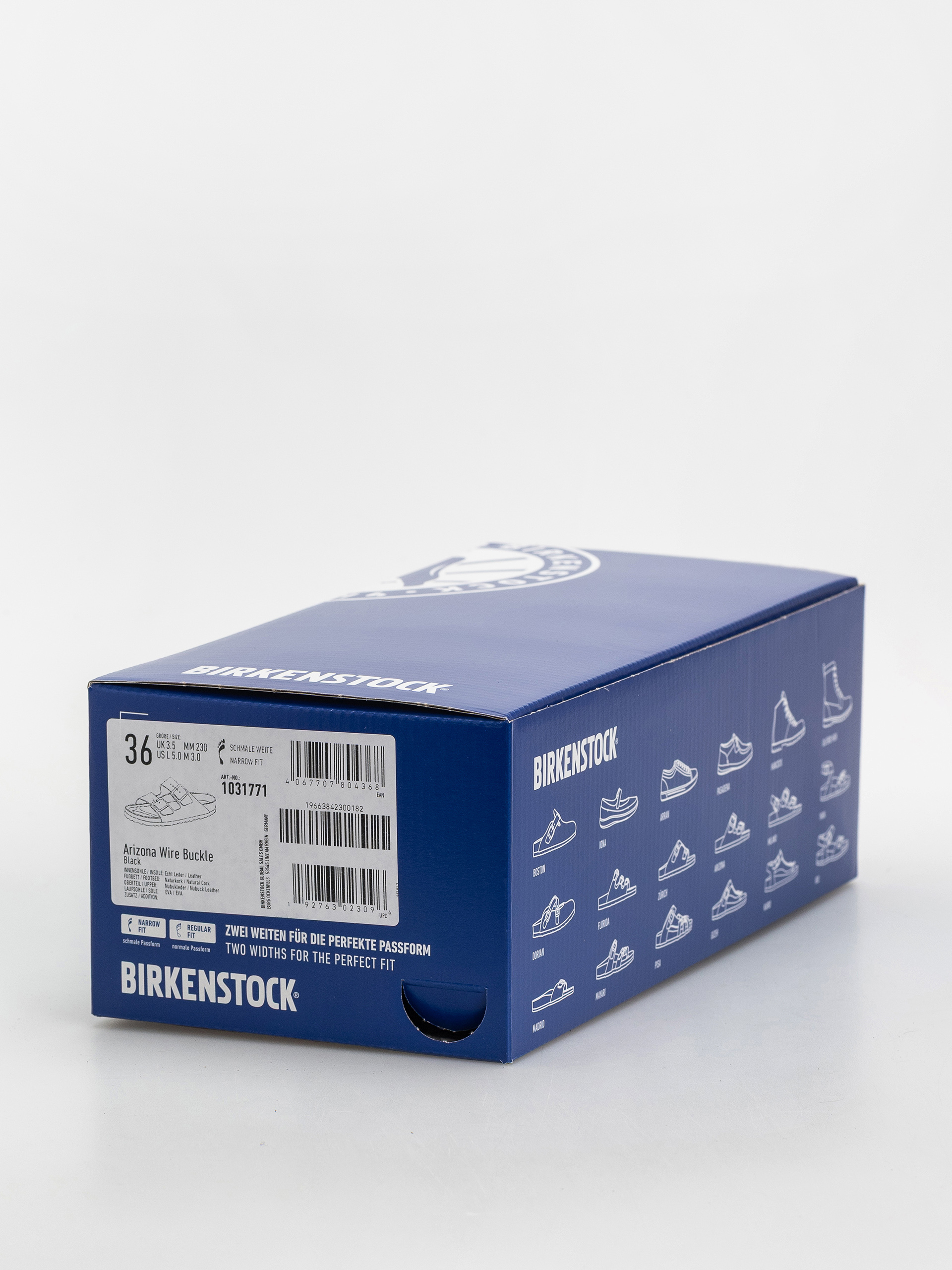 Šľapky Birkenstock Arizona Wire Buckle Nubuck Leather Narrow (black)