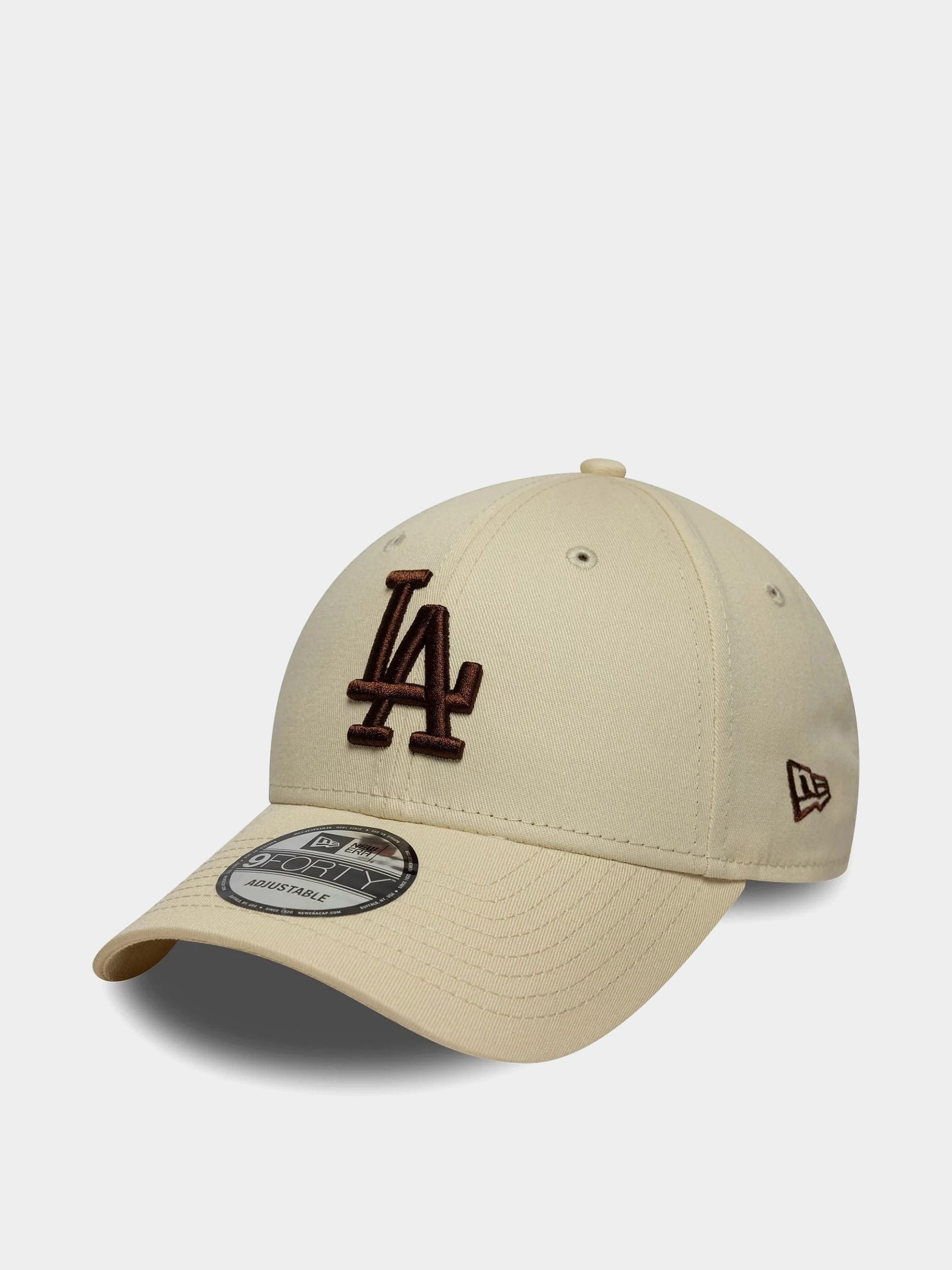 u0160iltovka New Era League Essential 9Forty La Dodgers (light cream/chestnut)