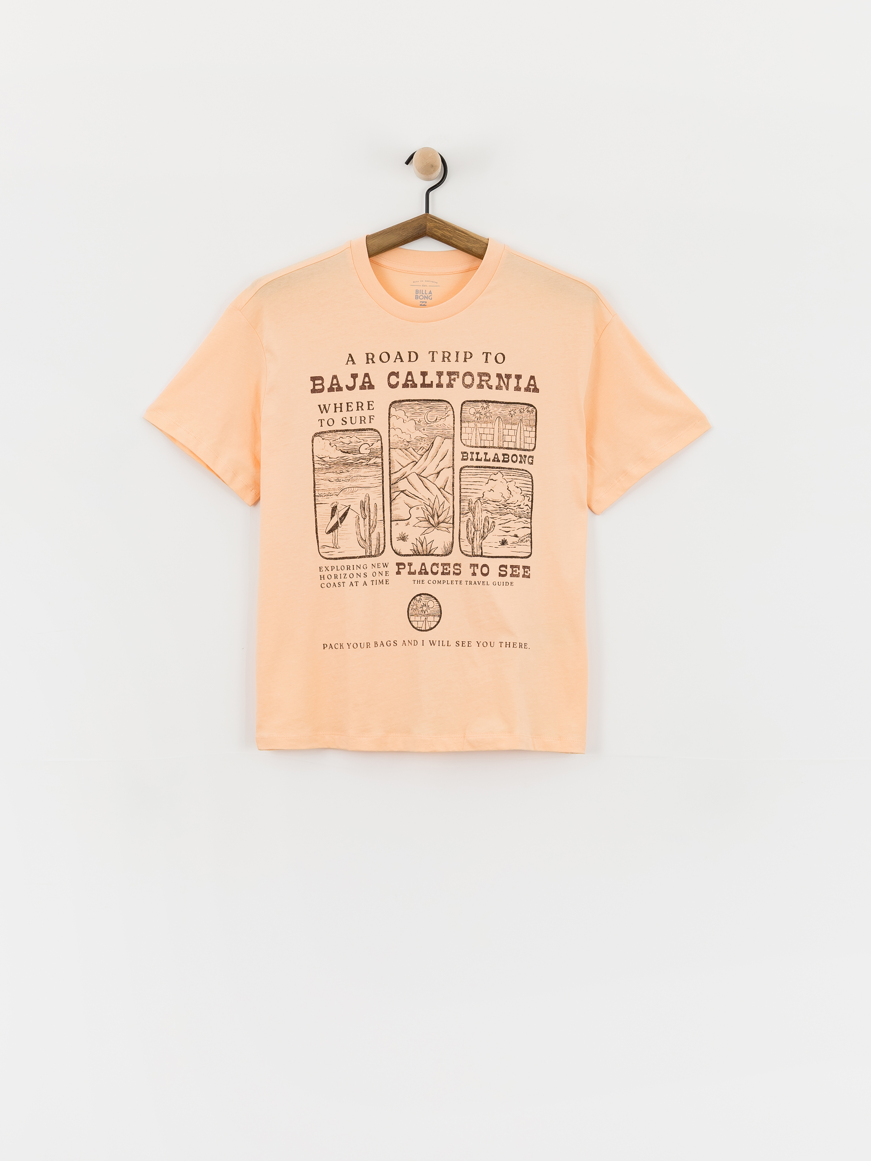 Tričko Billabong Flying To The Moon Wmn