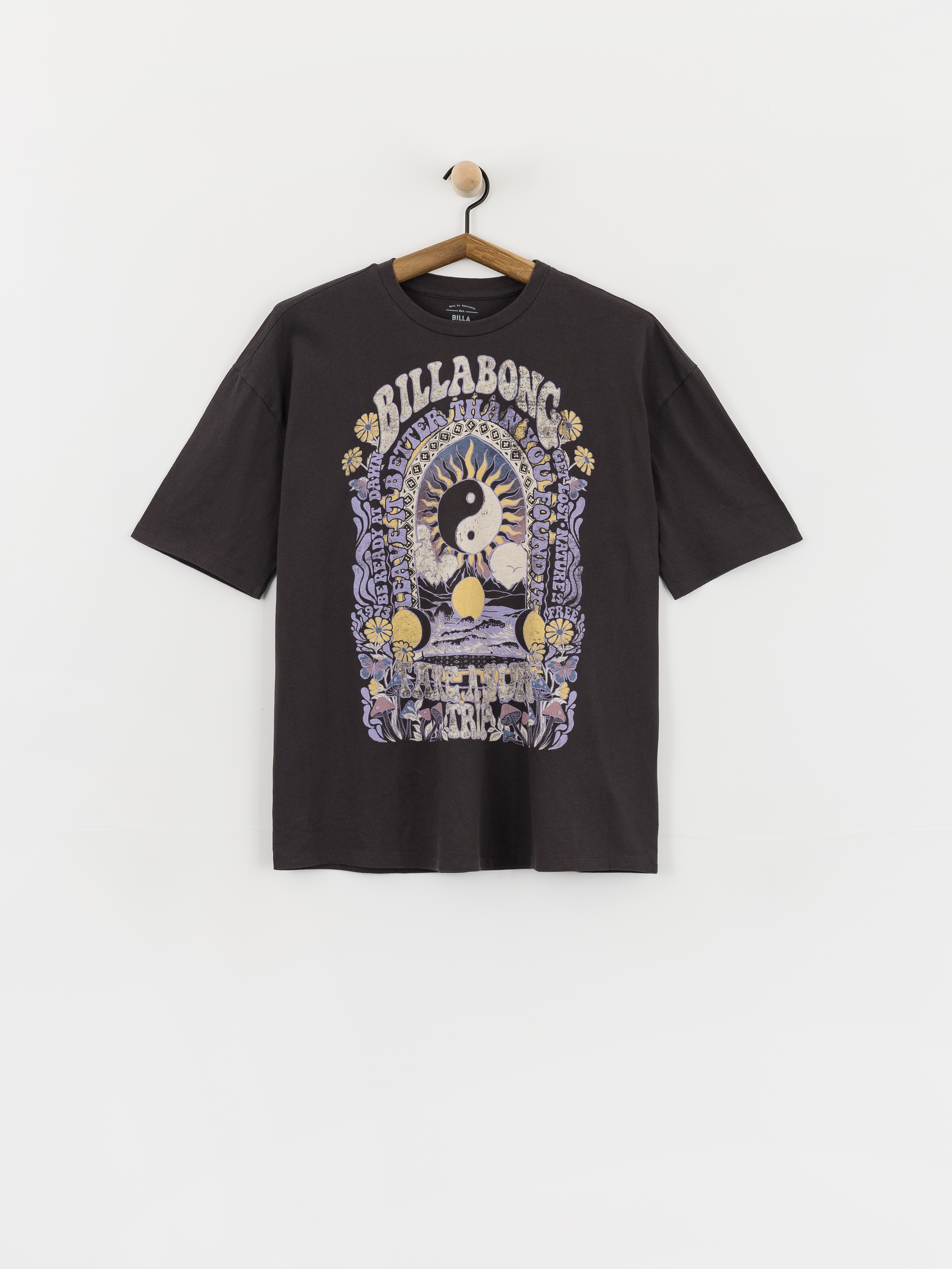 Tričko Billabong Surf Trip Wmn (off black)