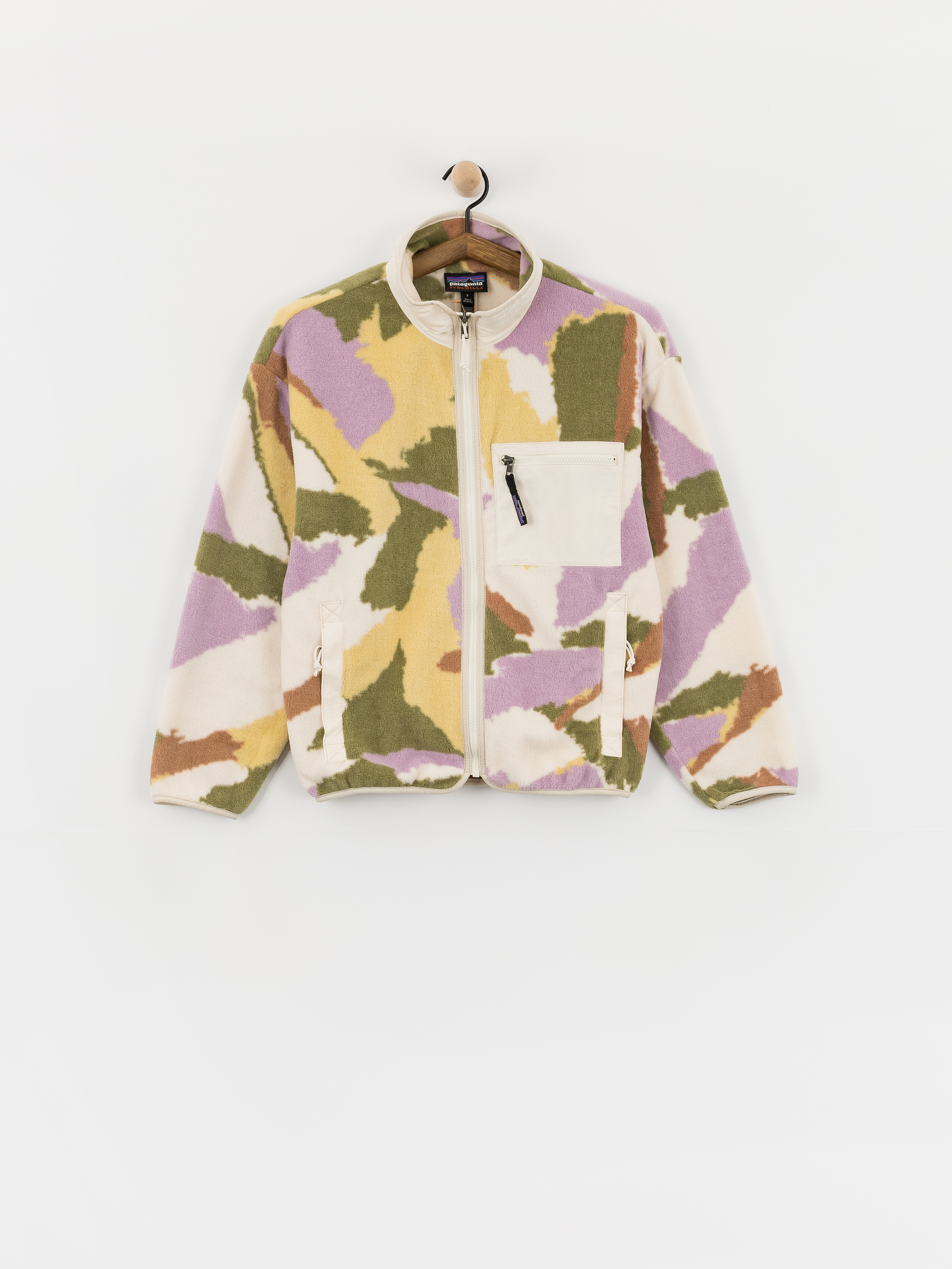 Flu00edsovu00e1 mikina Patagonia Synchilla Wmn (sunshine/natural)