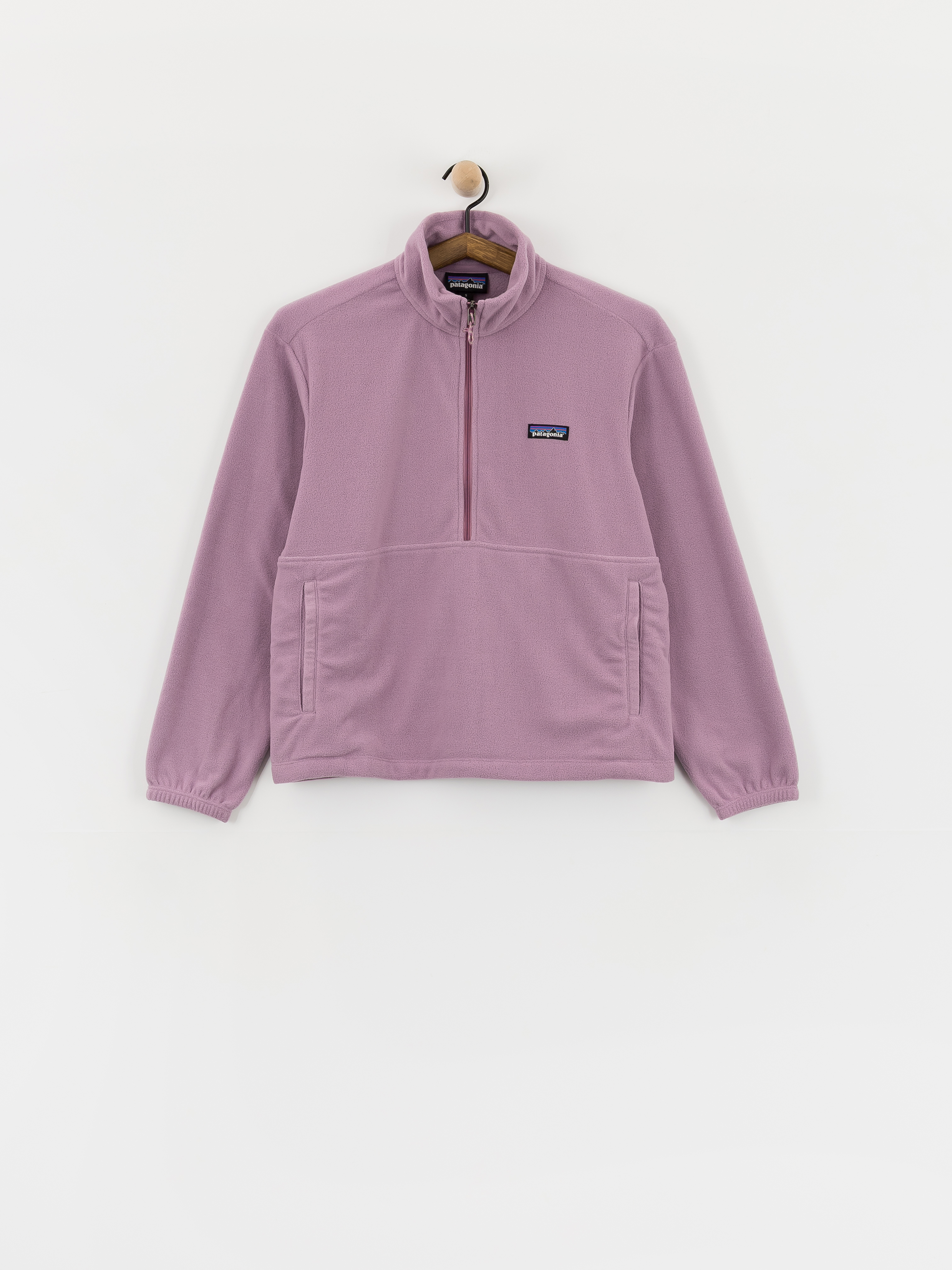 Flu00edsovu00e1 mikina Patagonia Micro D 1/2 Zip Wmn (light violet)