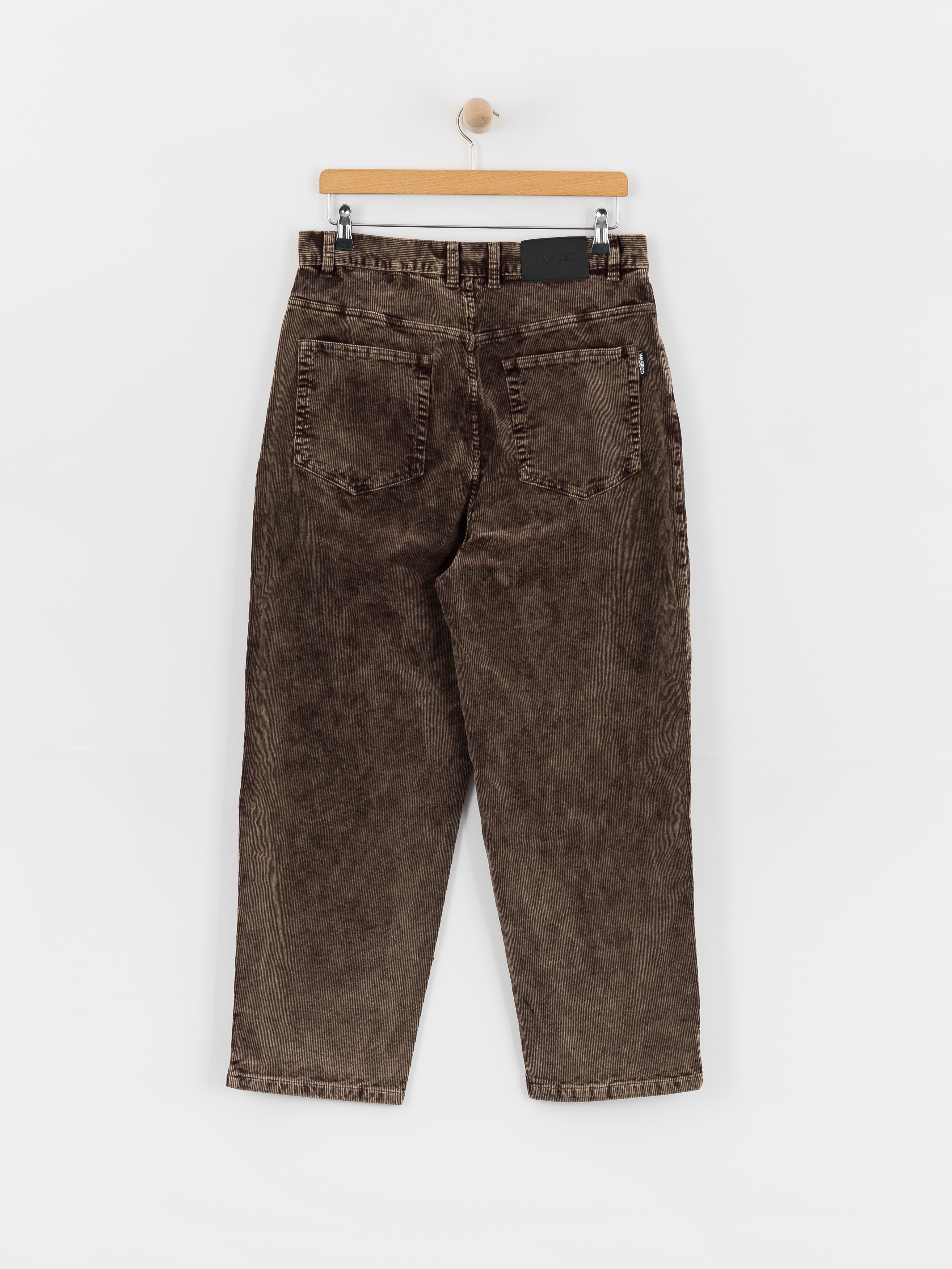 Nohavice Wasted Paris Faded Corduroy Casper (faded brown)
