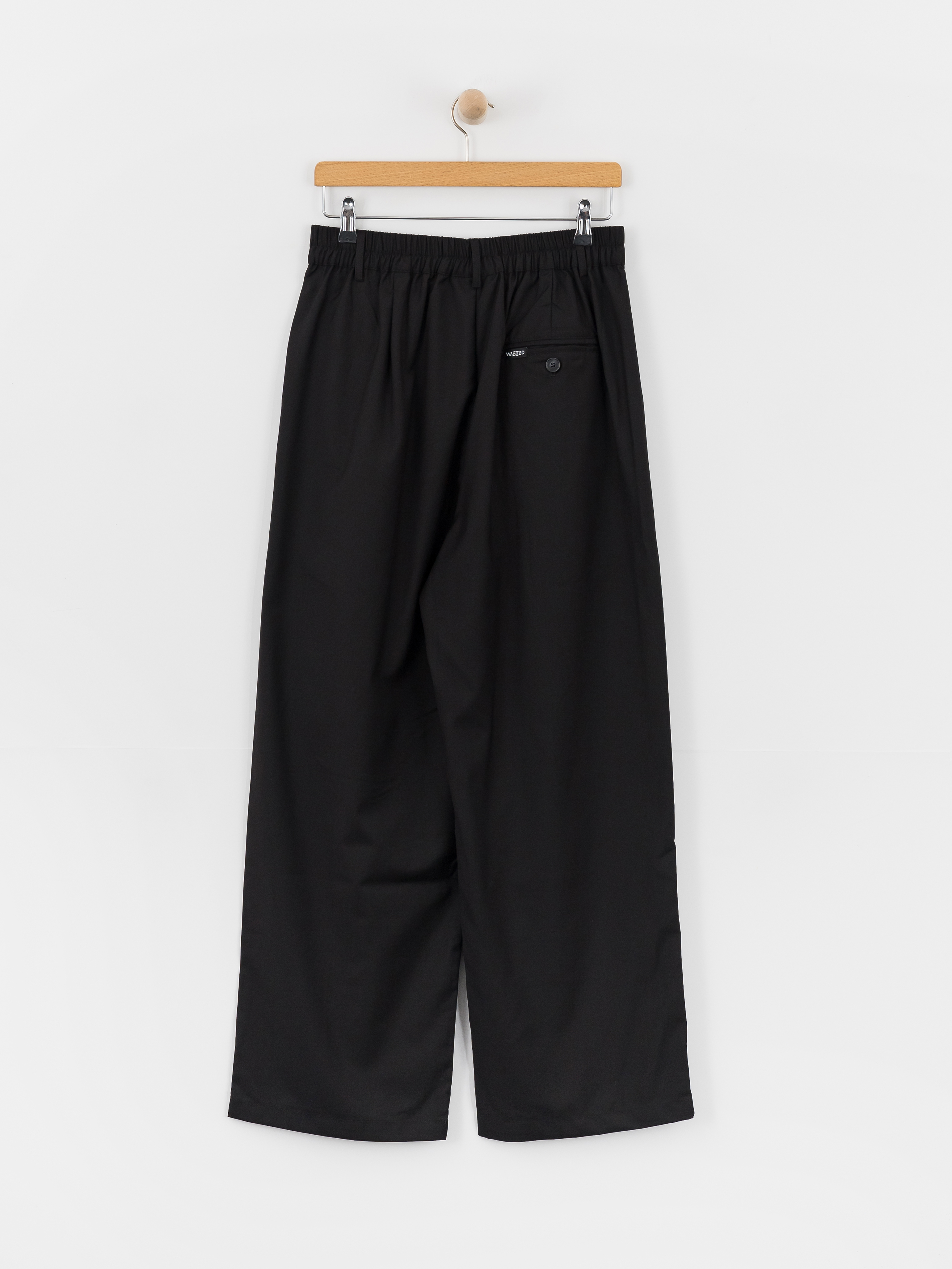 Nohavice Wasted Paris Pleated (black)