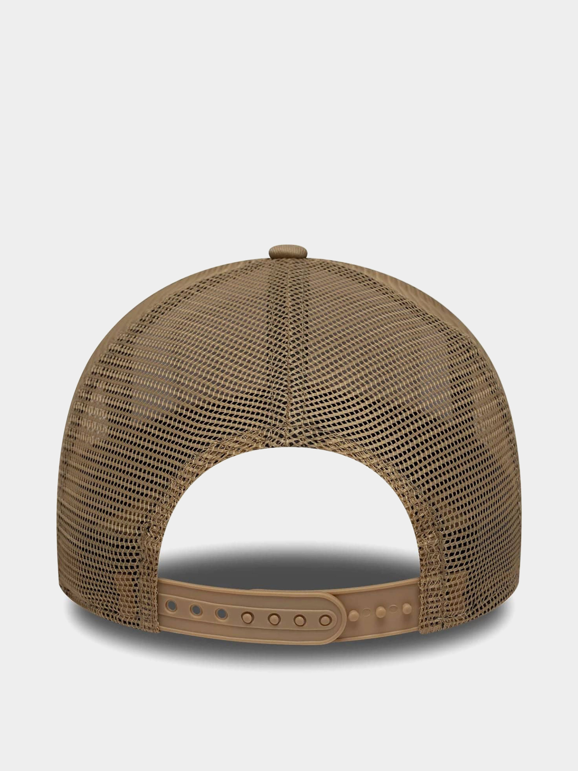 Šiltovka New Era Location Patch Trucker (camel/white)