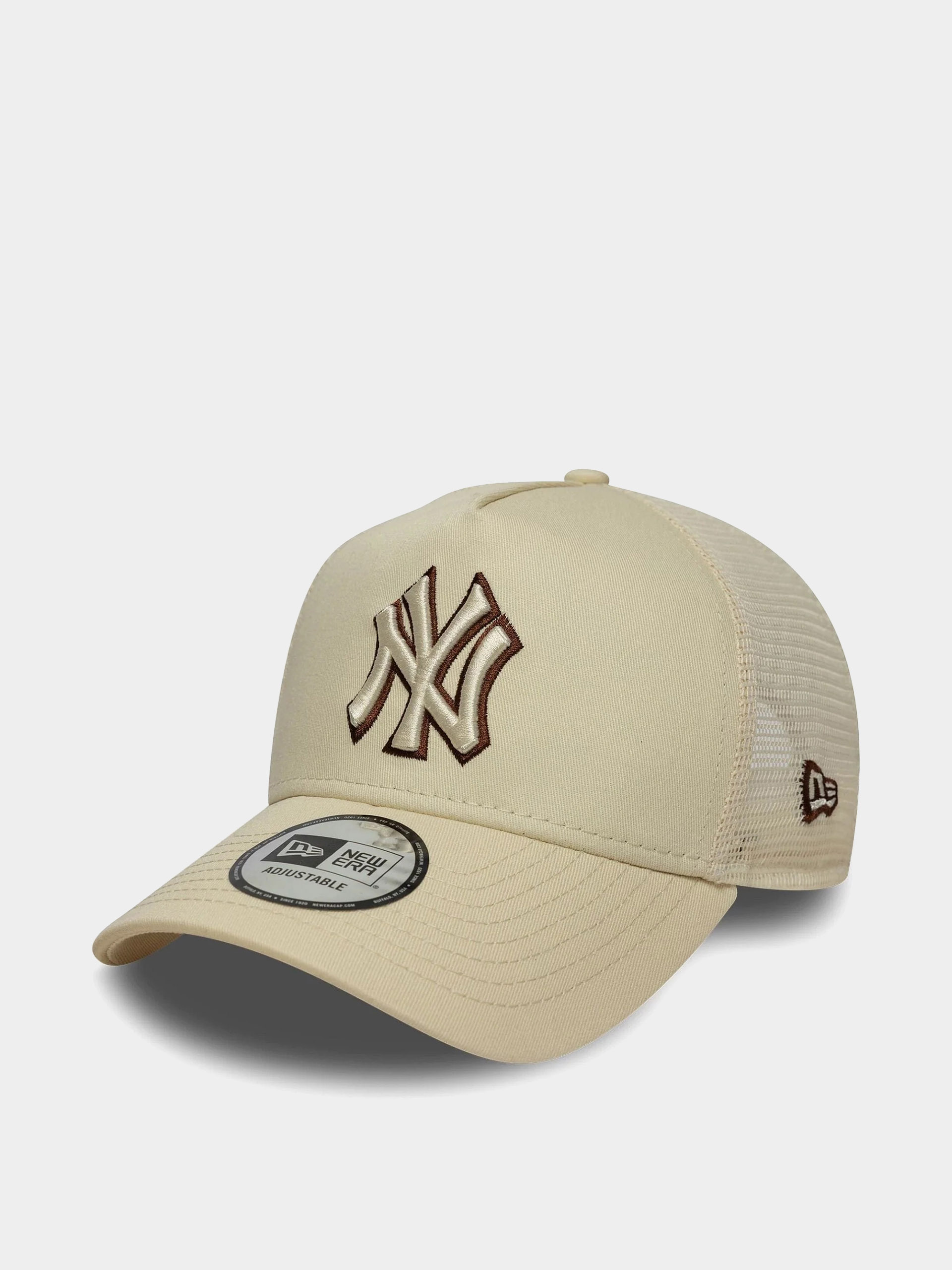 u0160iltovka New Era Outline Trucker New York Yankees (light chestnut)