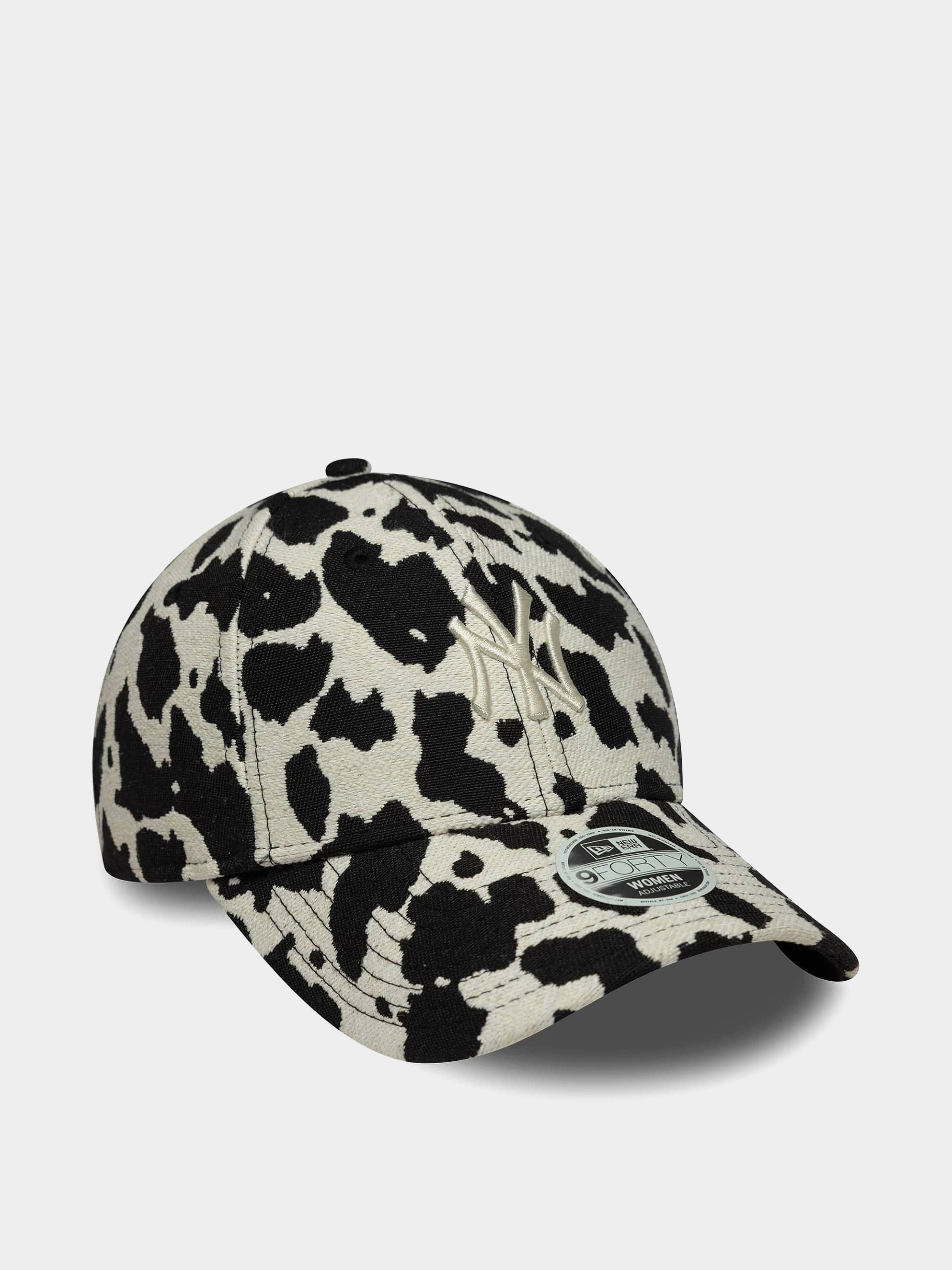 Šiltovka New Era Cow Midi 9Forty New York Yankees Wmn (black/white)