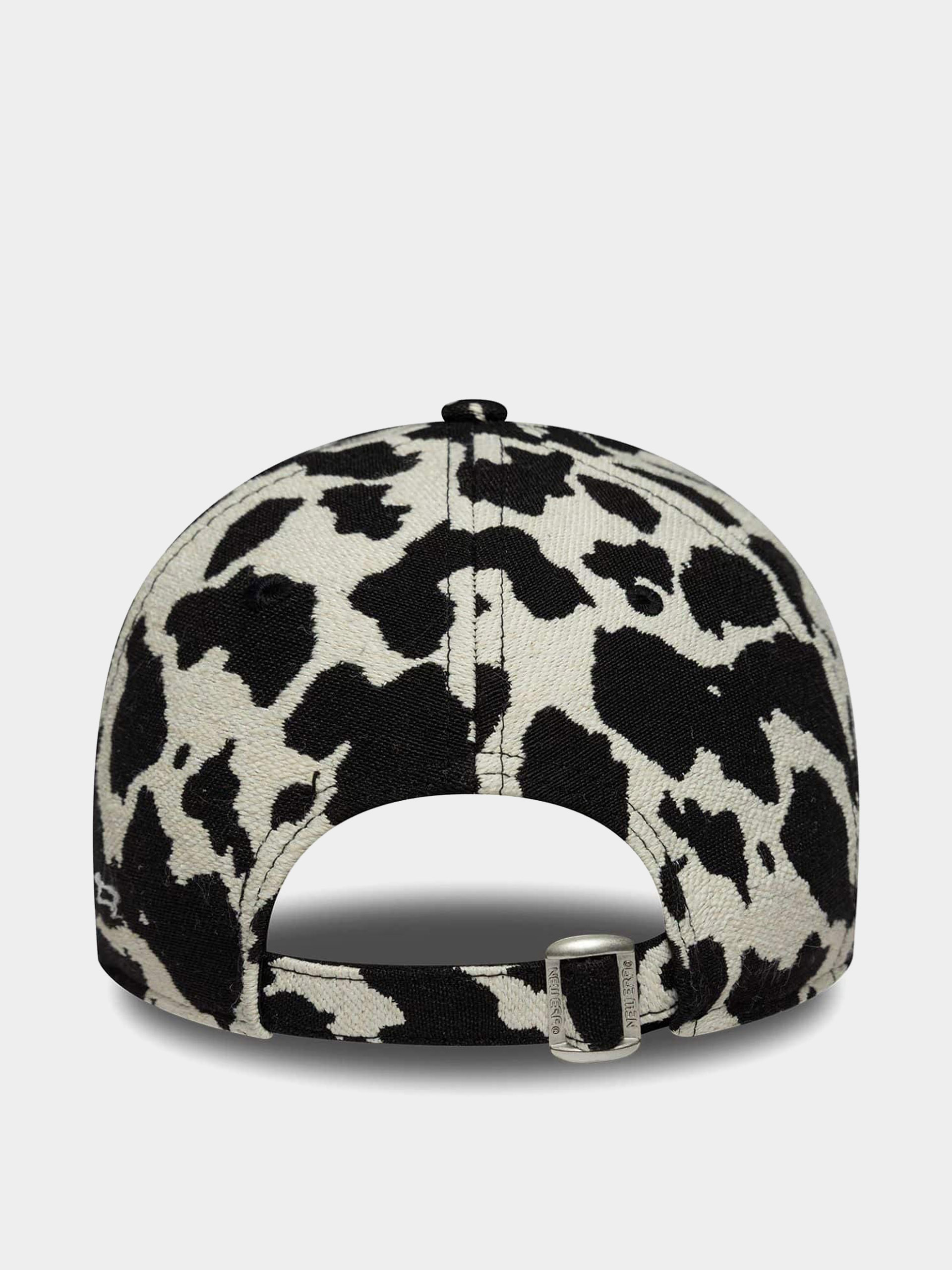 Šiltovka New Era Cow Midi 9Forty New York Yankees Wmn (black/white)