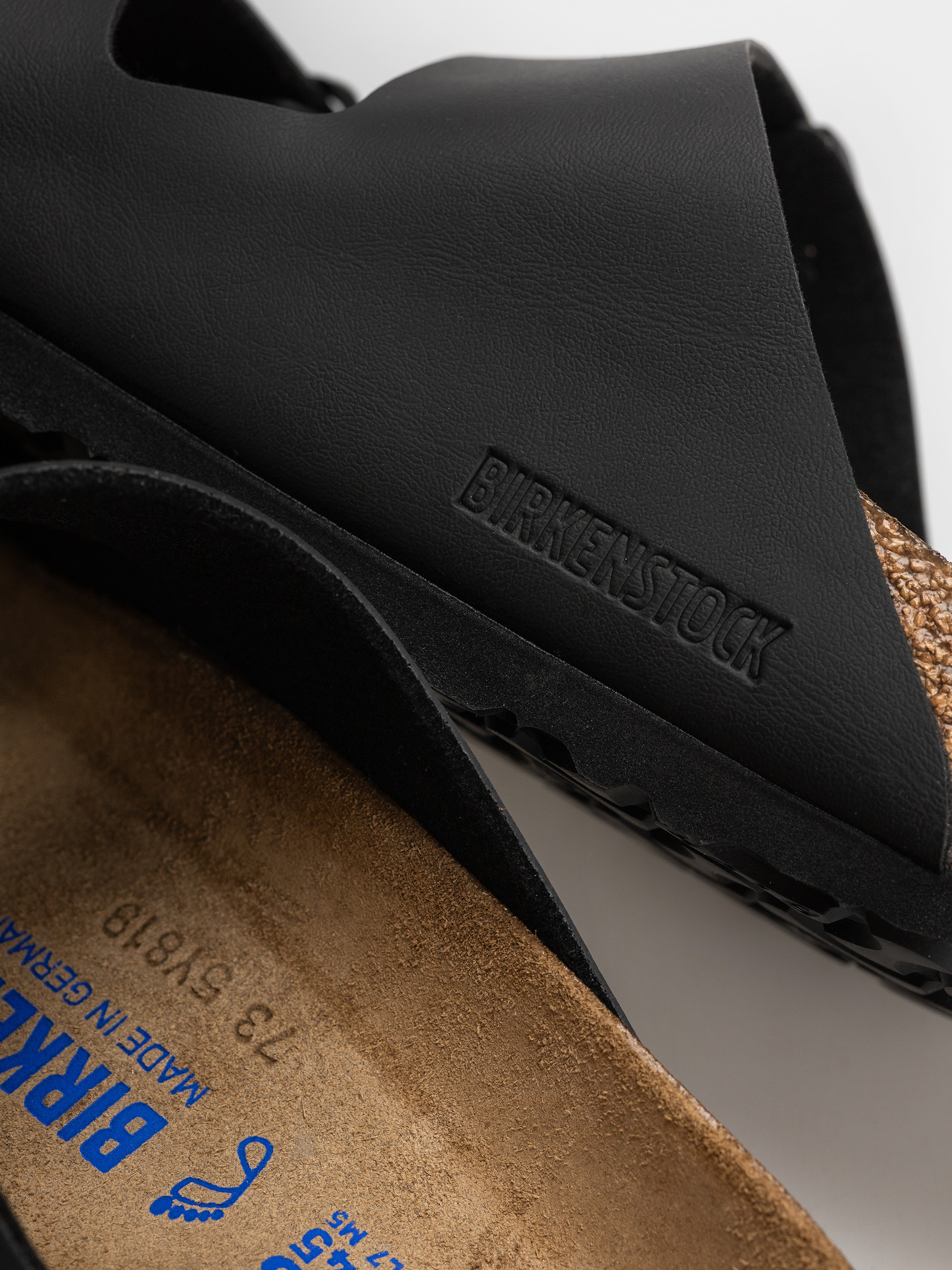 Šľapky Birkenstock Arizona Soft Footbed Birko Flor Regular (black)