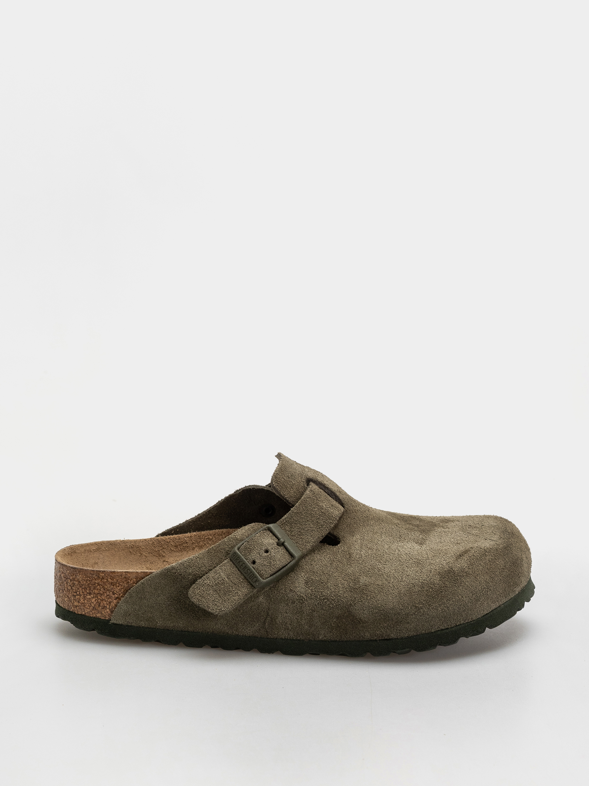Šľapky Birkenstock Boston Suede Leather Regular