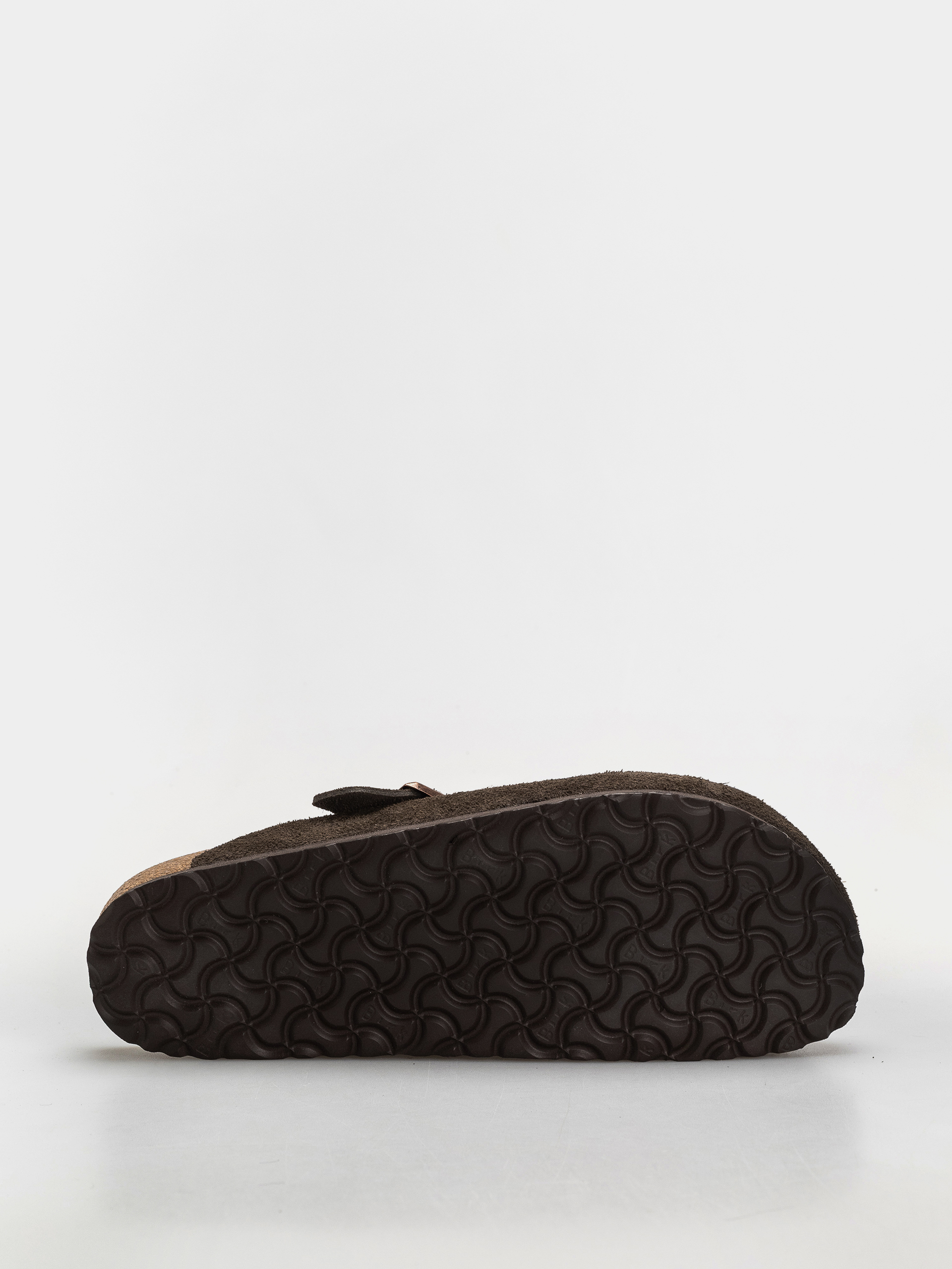 Šľapky Birkenstock Boston Suede Leather Narrow (mocca)