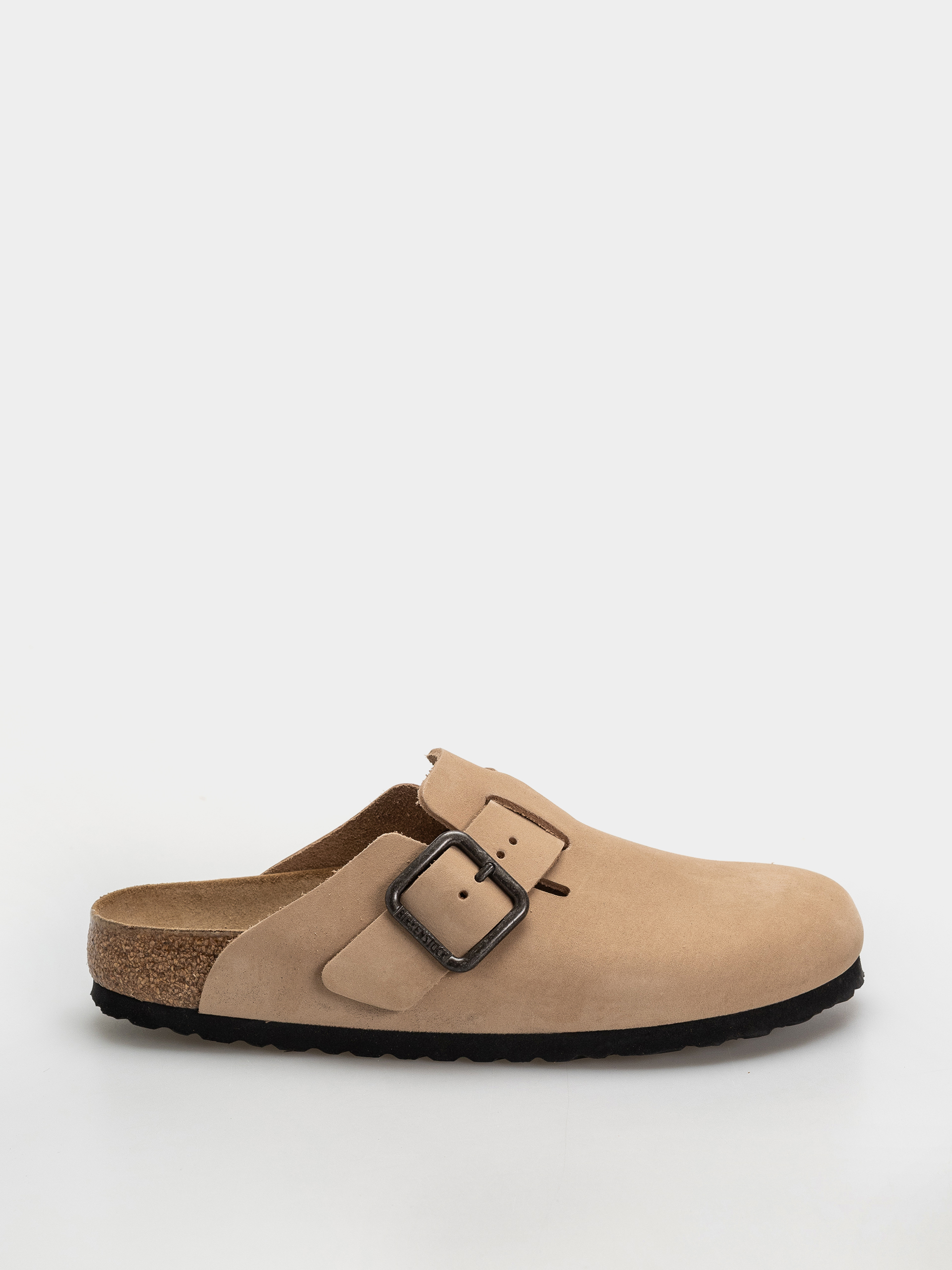 Šľapky Birkenstock Boston Wire Buckle Nubuck Leather Narrow