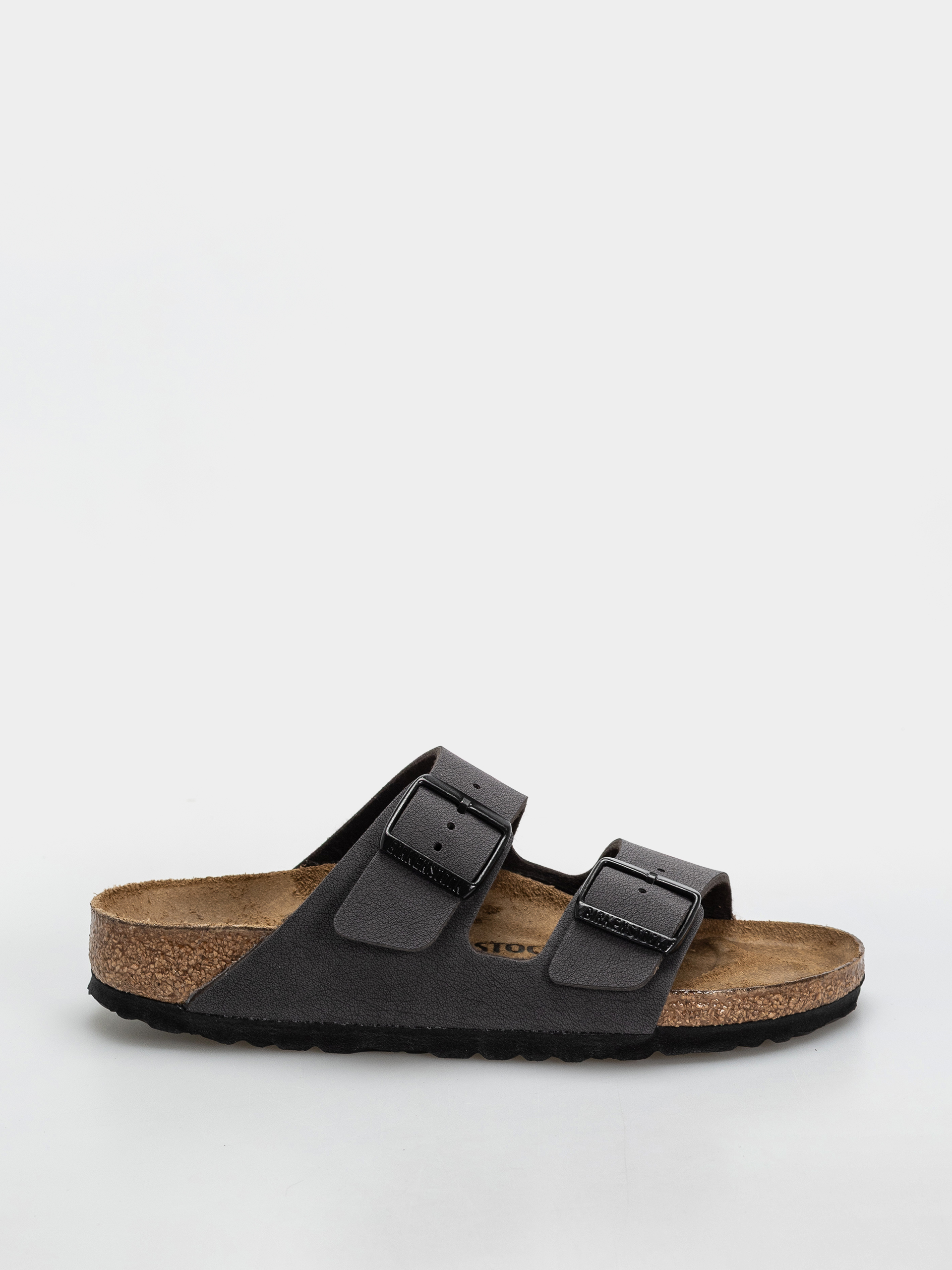 u0160u013eapky Birkenstock Arizona Birkibuc Narrow (velvet gray/black)