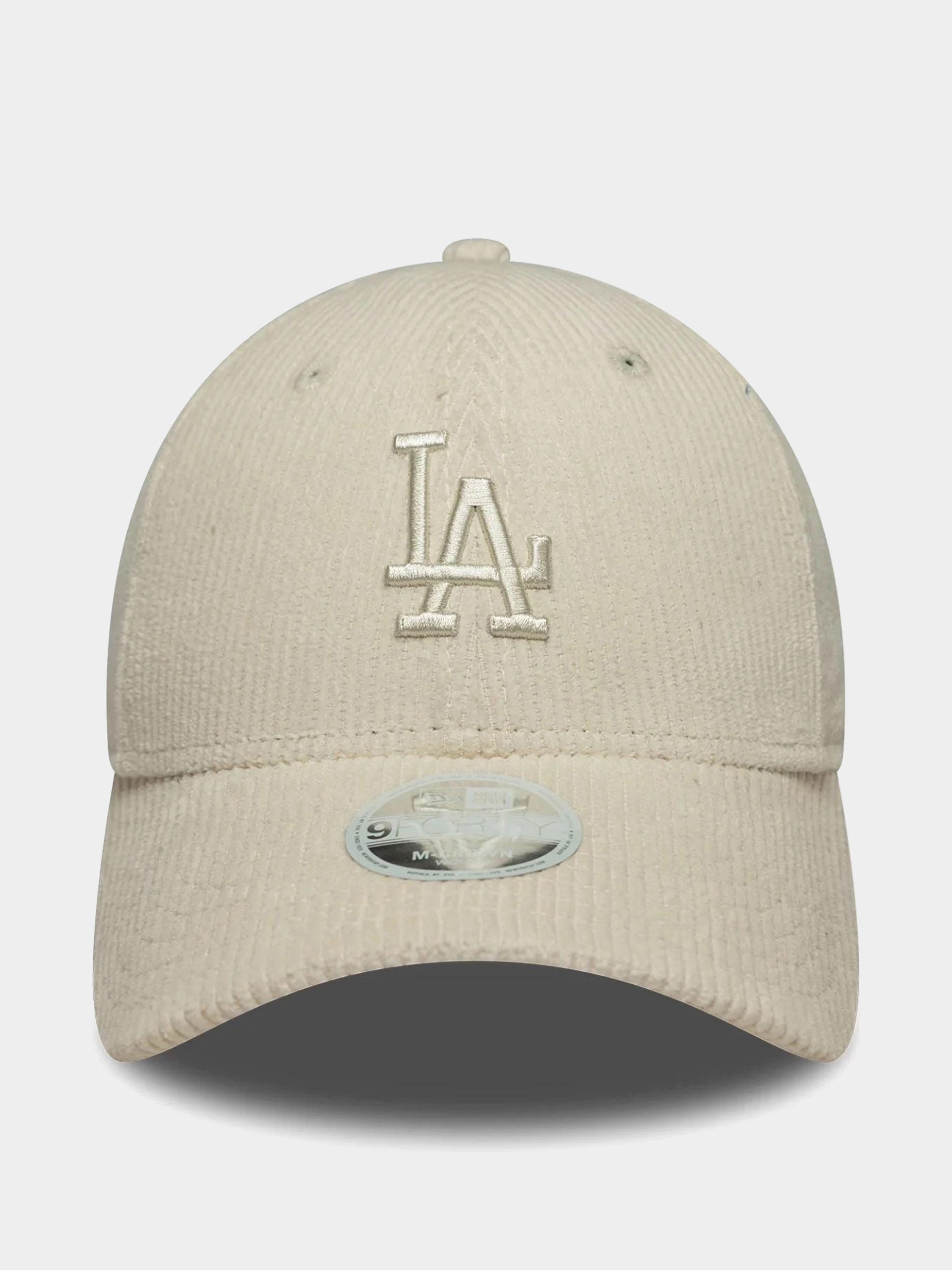Šiltovka New Era Pastel Cord 9Forty Mc La Dodgers Wmn (light cream)