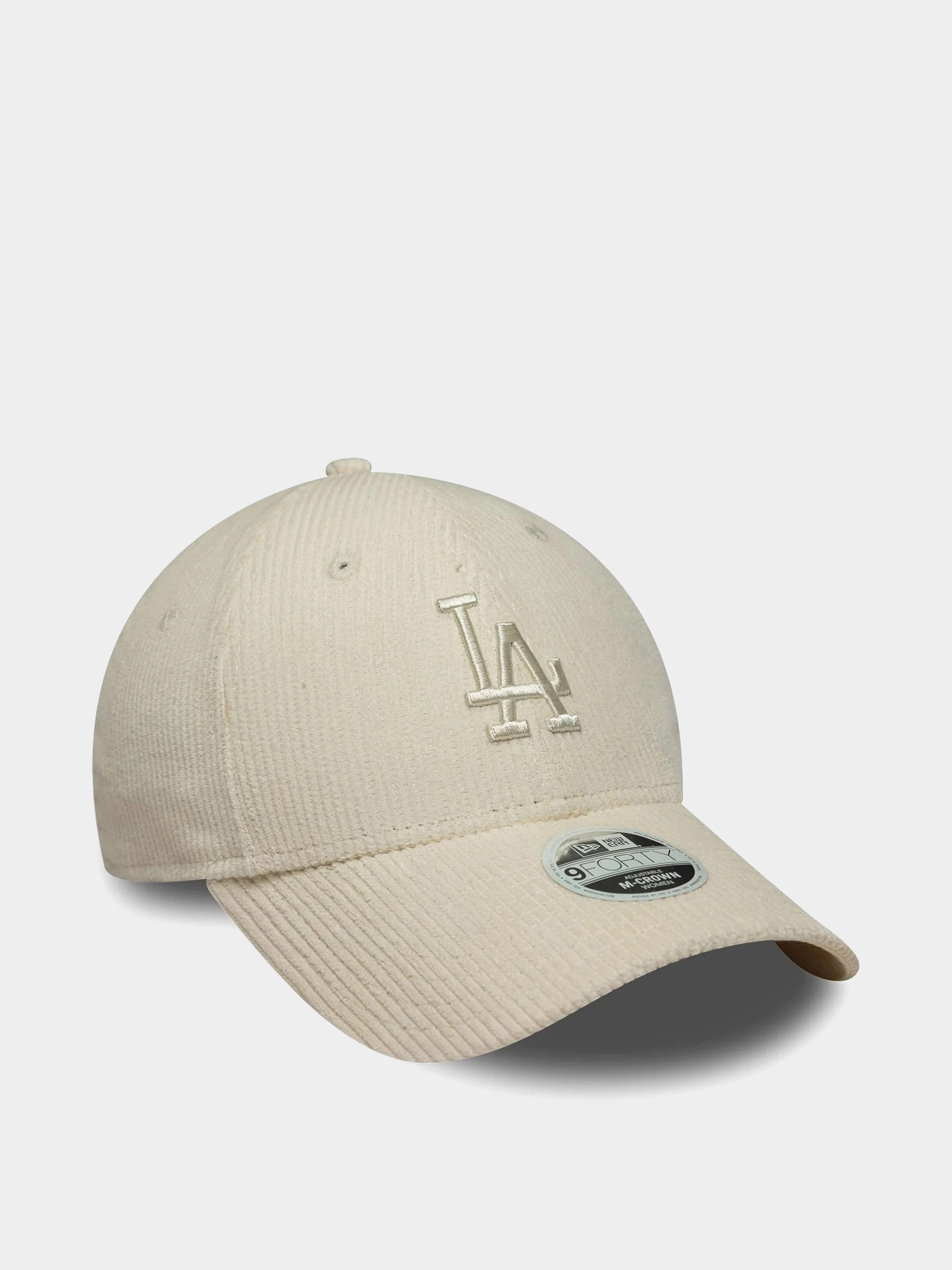 Šiltovka New Era Pastel Cord 9Forty Mc La Dodgers Wmn (light cream)