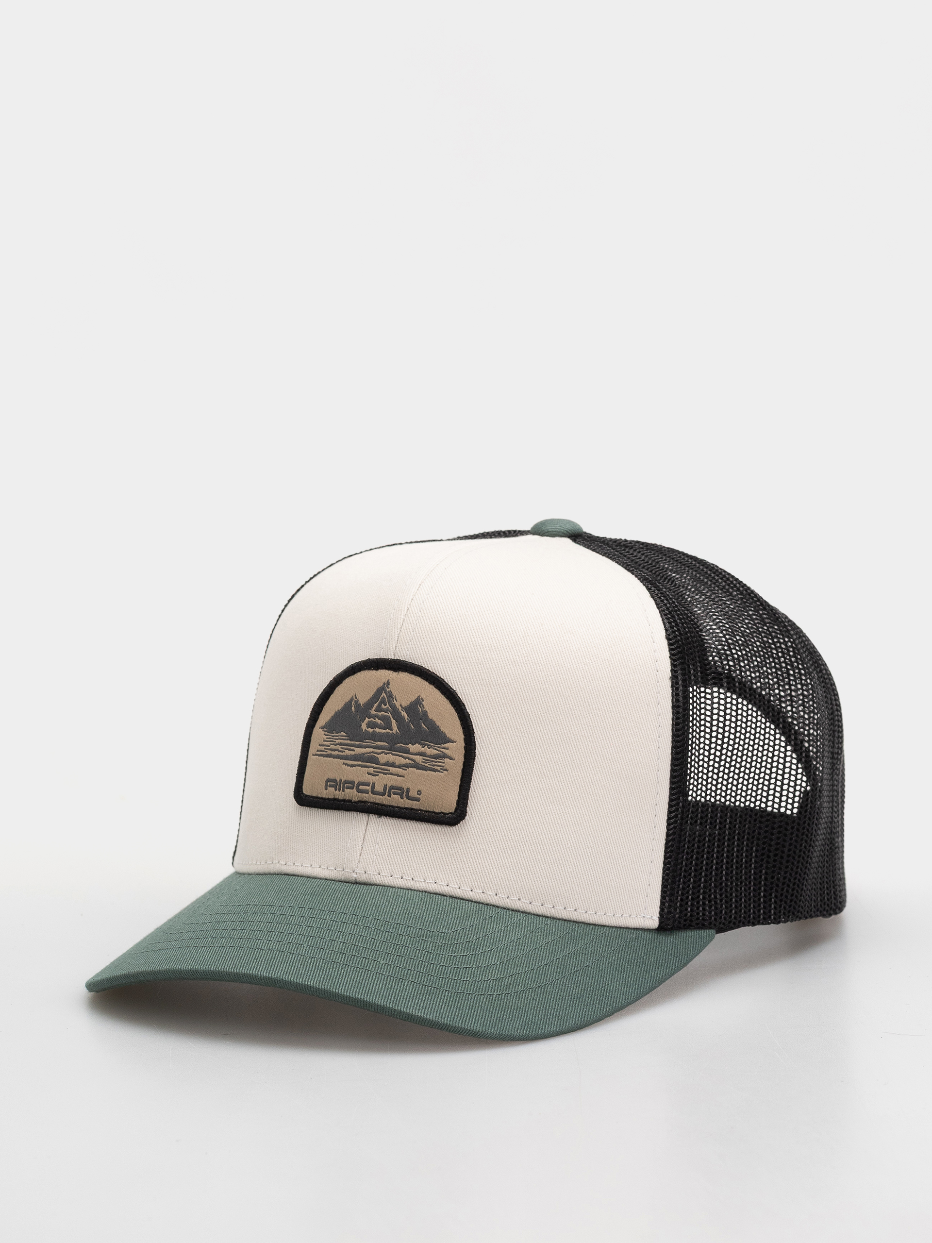 u0160iltovka Rip Curl Custom Curve Trucker (bone/aloe)