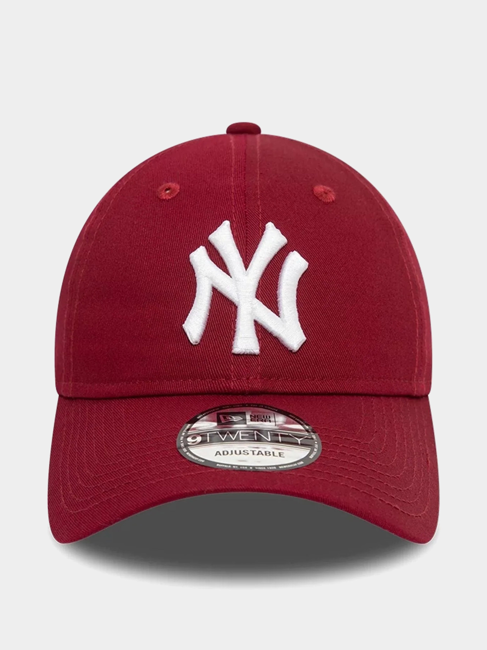Šiltovka New Era League Essential 9Twenty New York Yankees (cardinal/white)