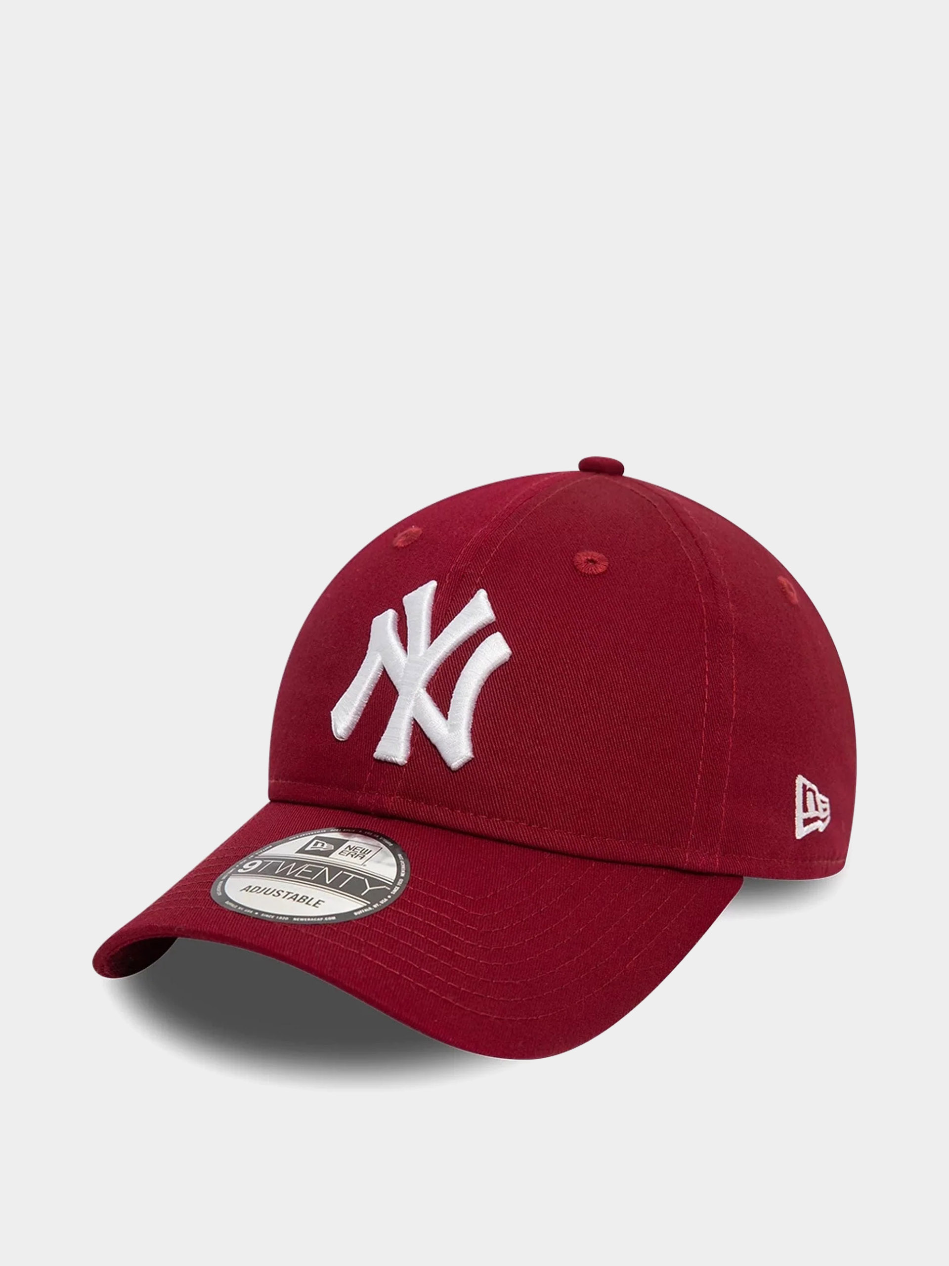 Šiltovka New Era League Essential 9Twenty New York Yankees (cardinal/white)