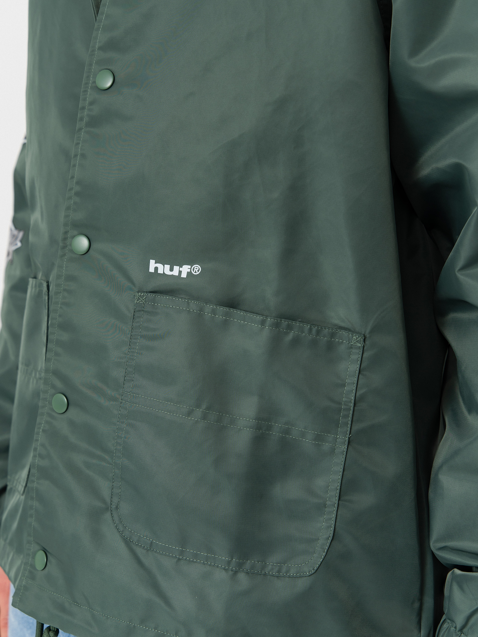 Bunda HUF X Thrasher Logo (forest green)