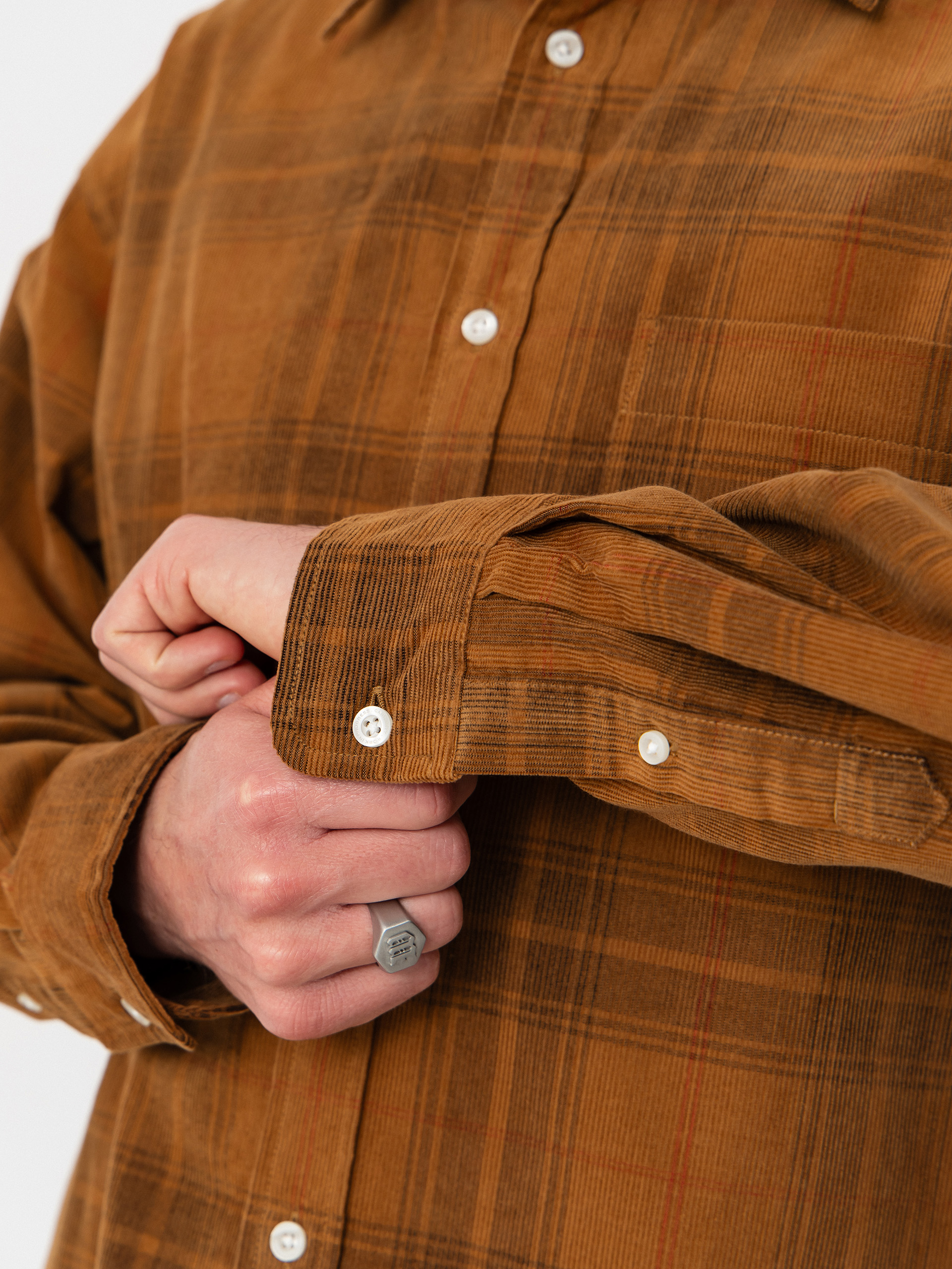 Košeľa Carhartt WIP Wilber (wilber check/hamilton brown)