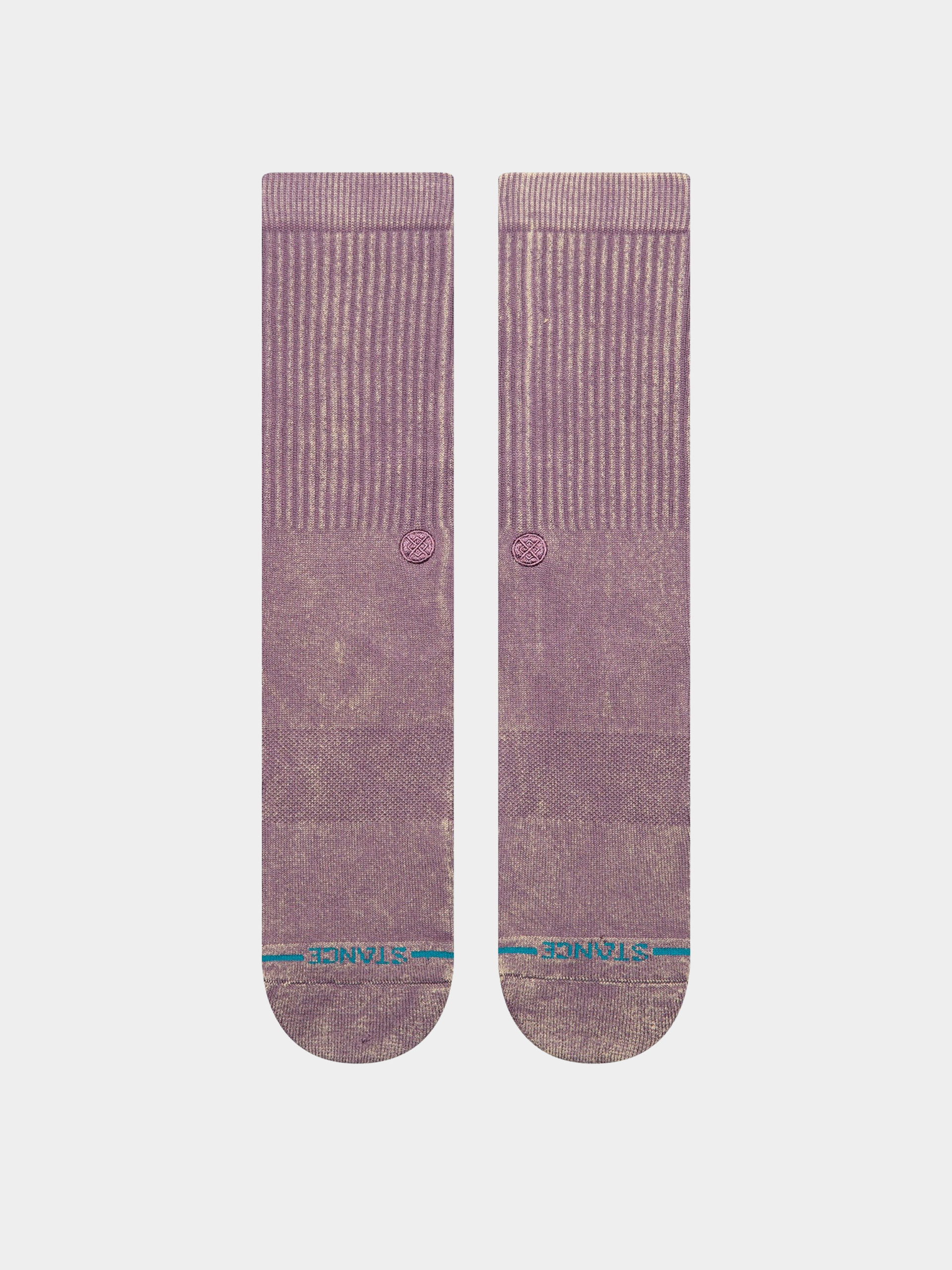Ponožky Stance Icon Dyed Crew (plum)