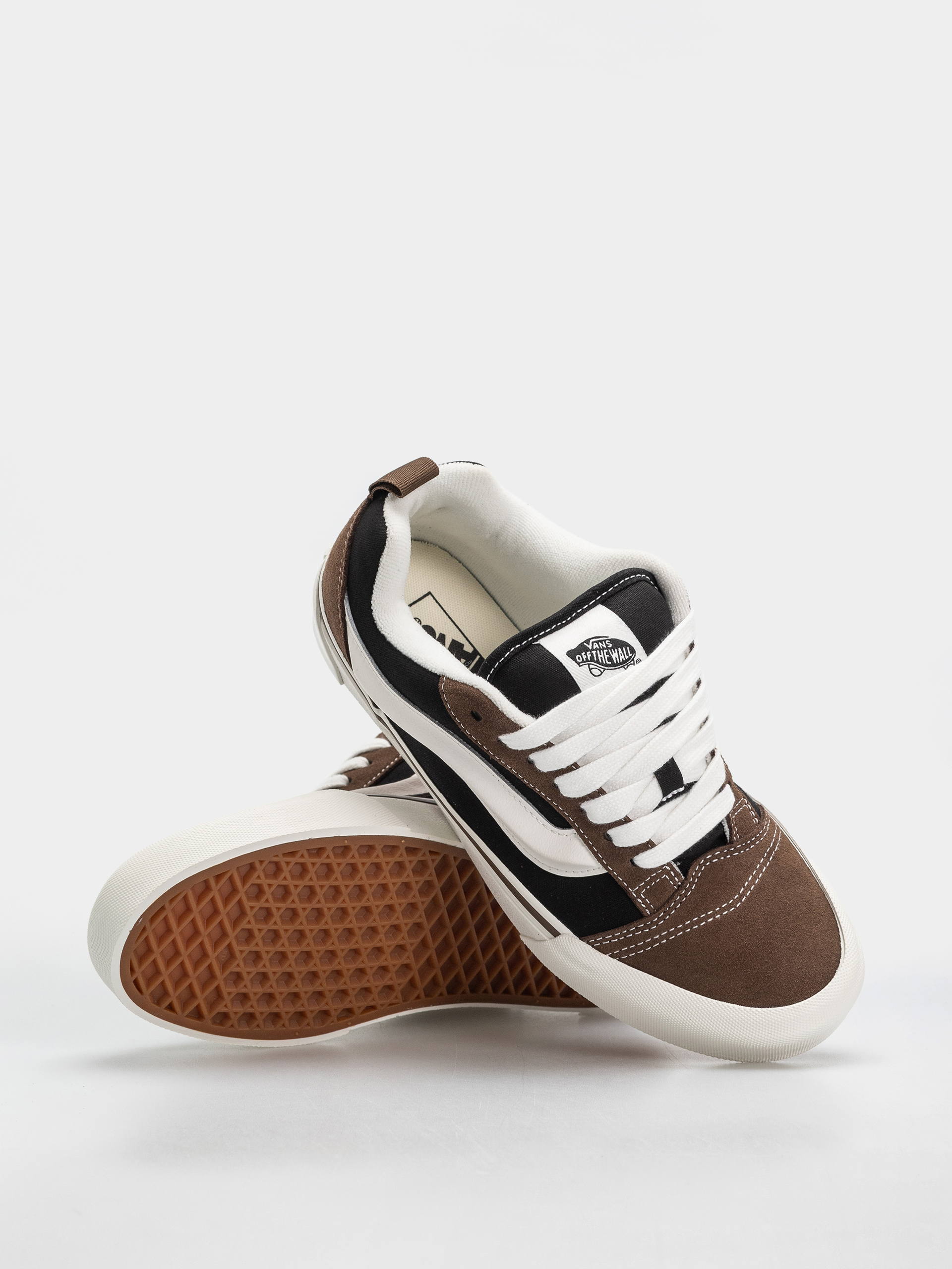 Topánky Vans Knu Skool (black/brown)