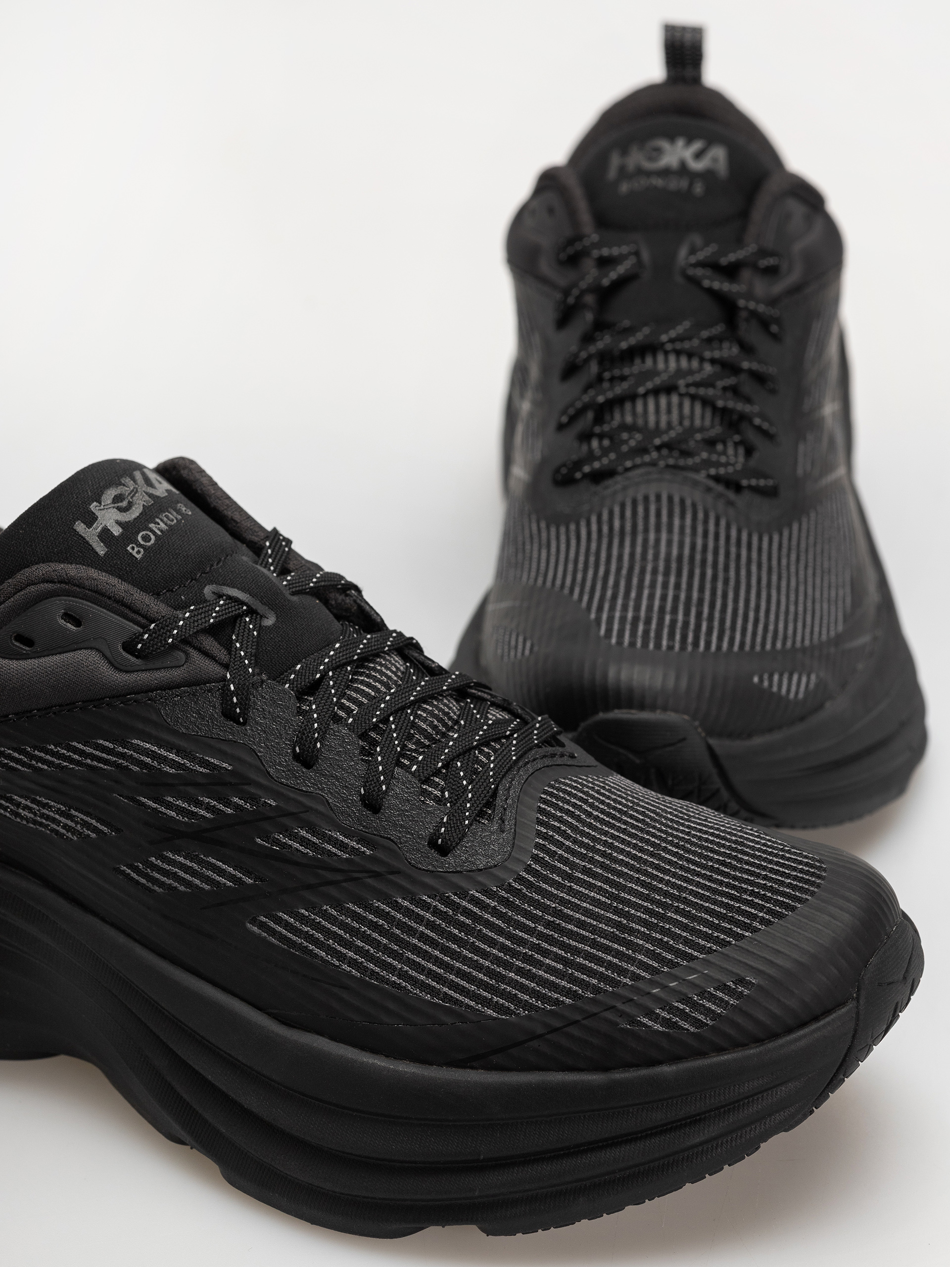 Topánky Hoka Bondi 8 TS Caged (black/black)