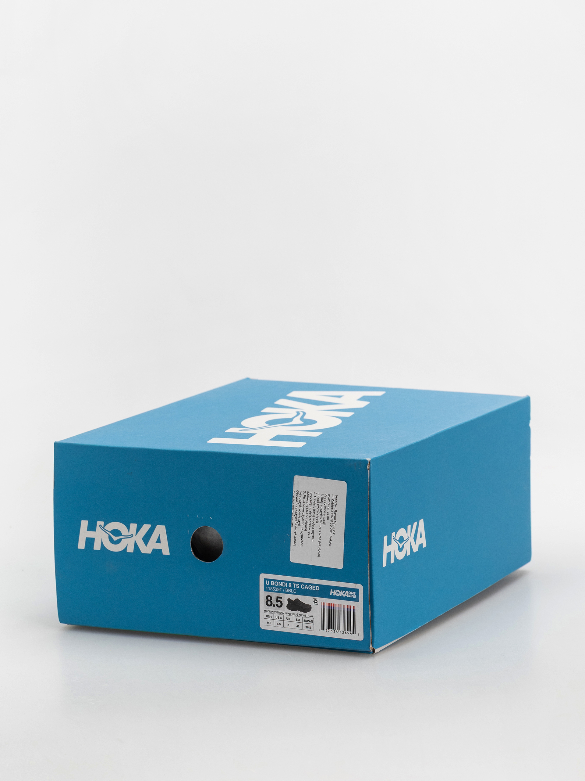 Topánky Hoka Bondi 8 TS Caged (black/black)