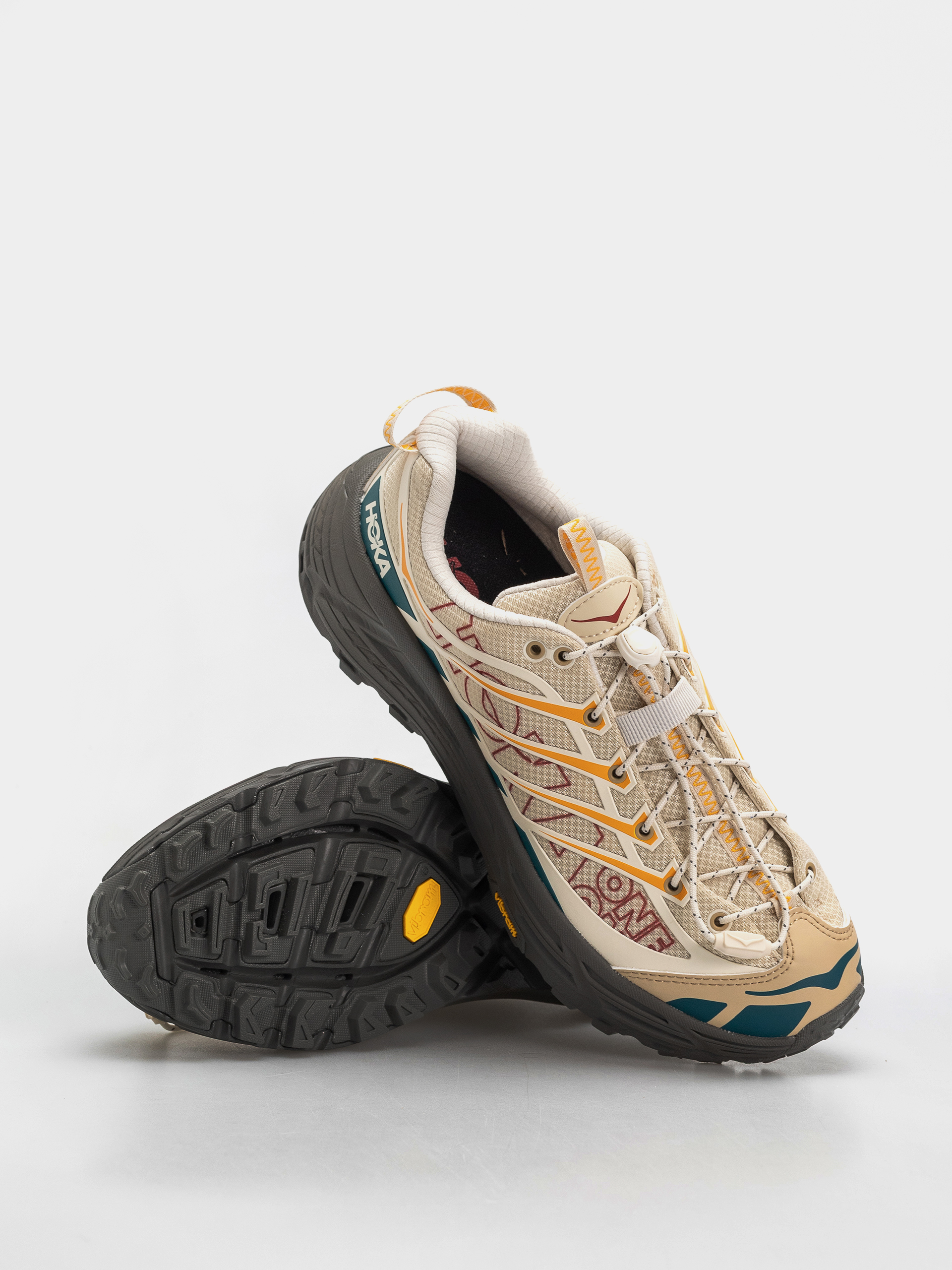 Topánky Hoka Mafate Three2 Wordmark (cream/khaki)