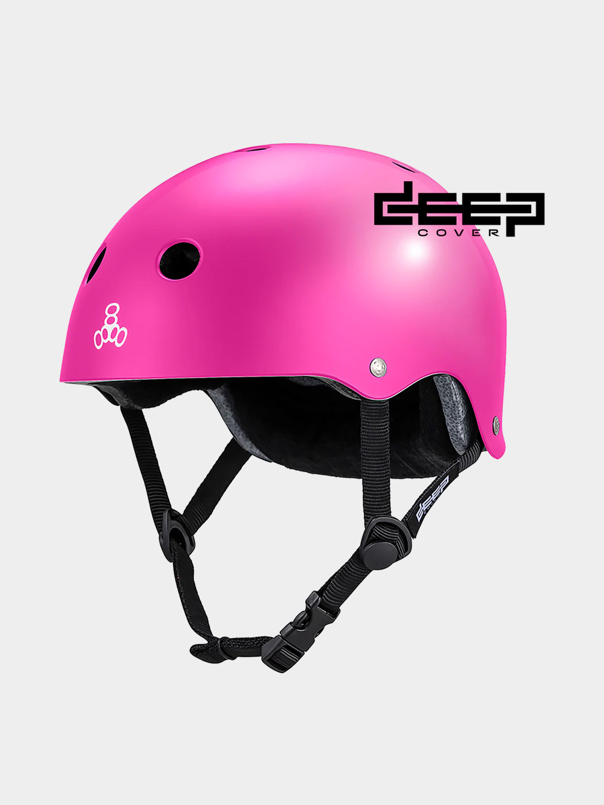 Prilba Triple Eight Deep Cover (pink gloss)