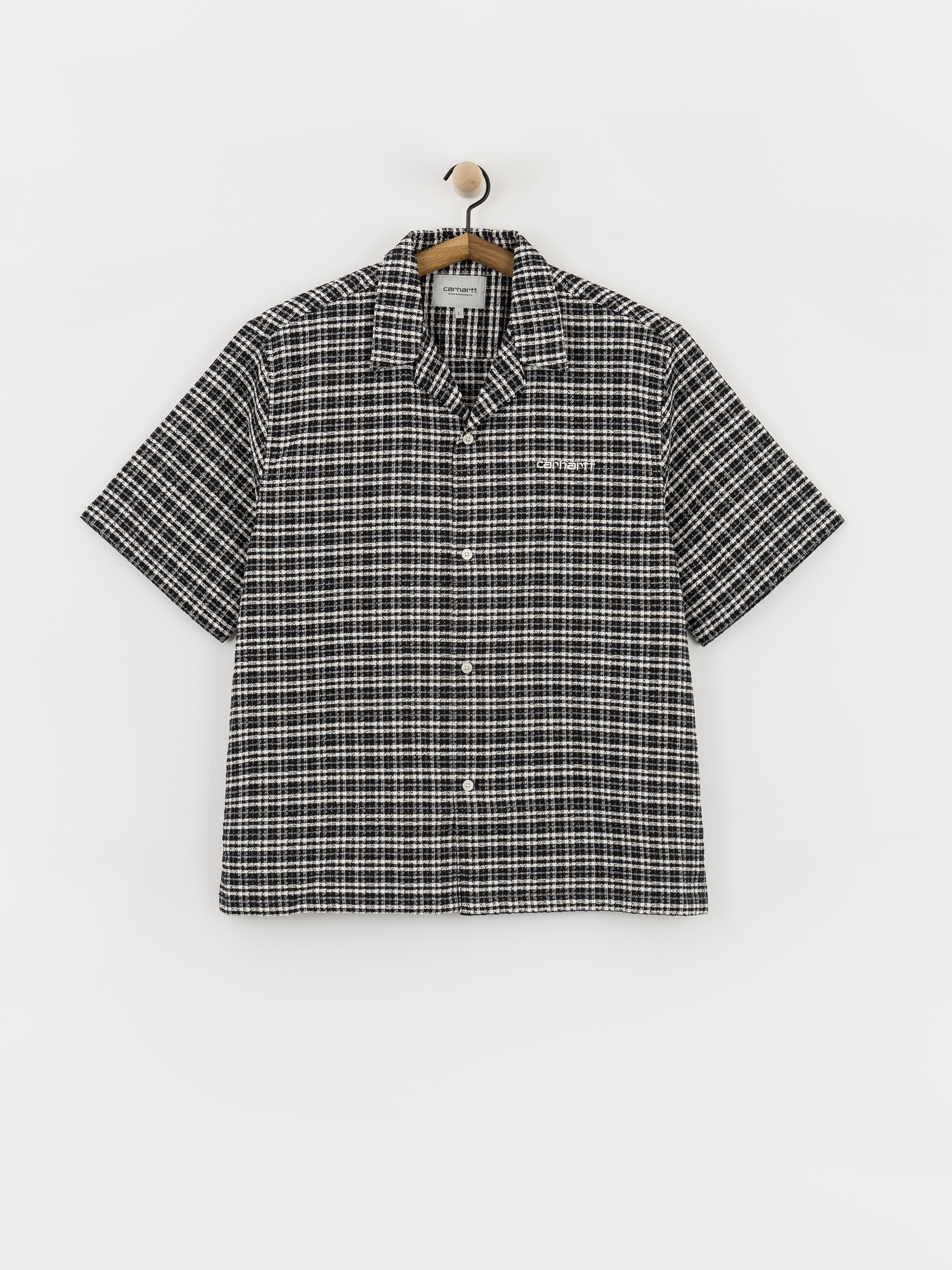 Košeľa Carhartt WIP Kander (kander check/black)