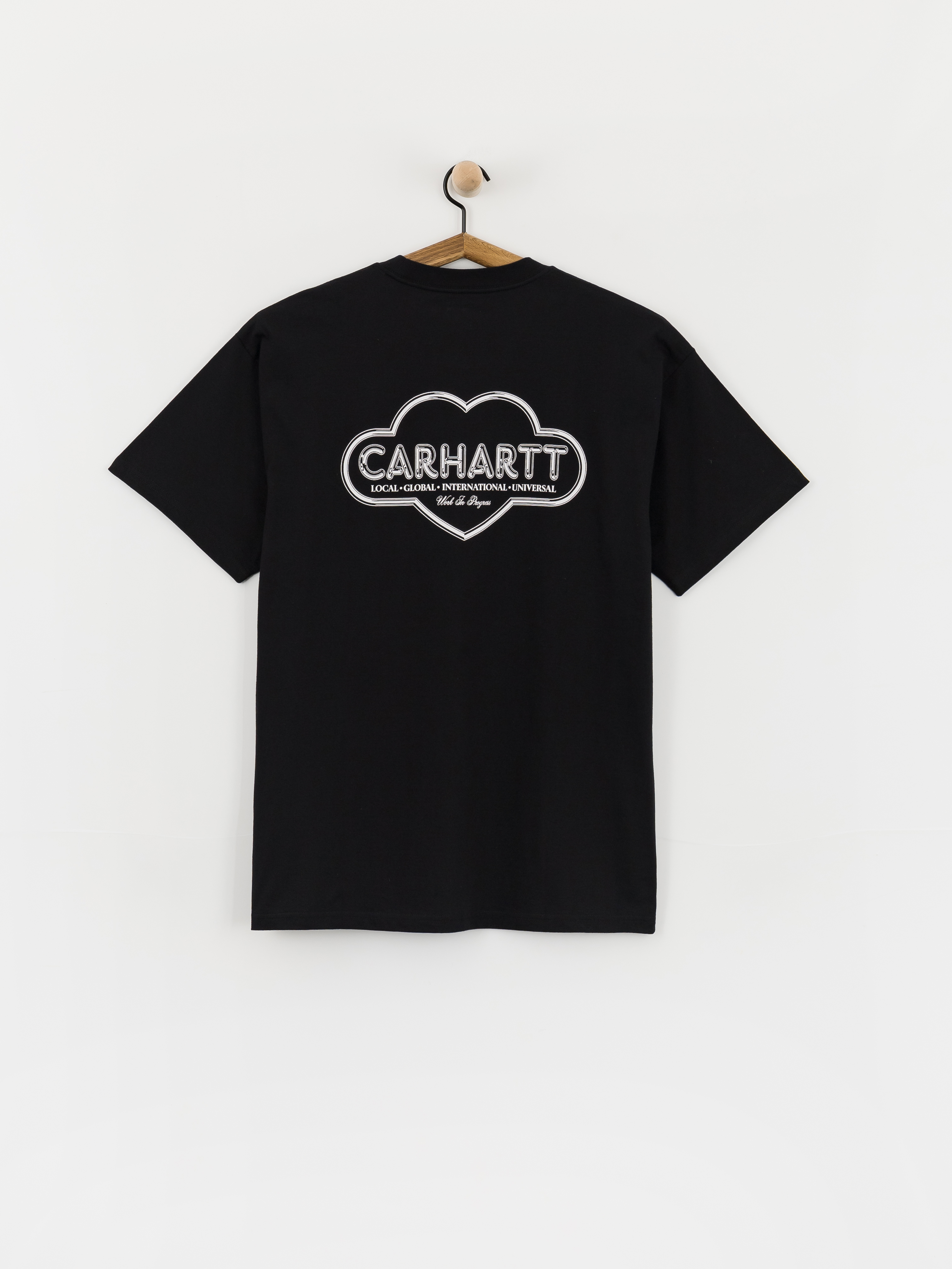 Tričko Carhartt WIP Cloud Heart (black)