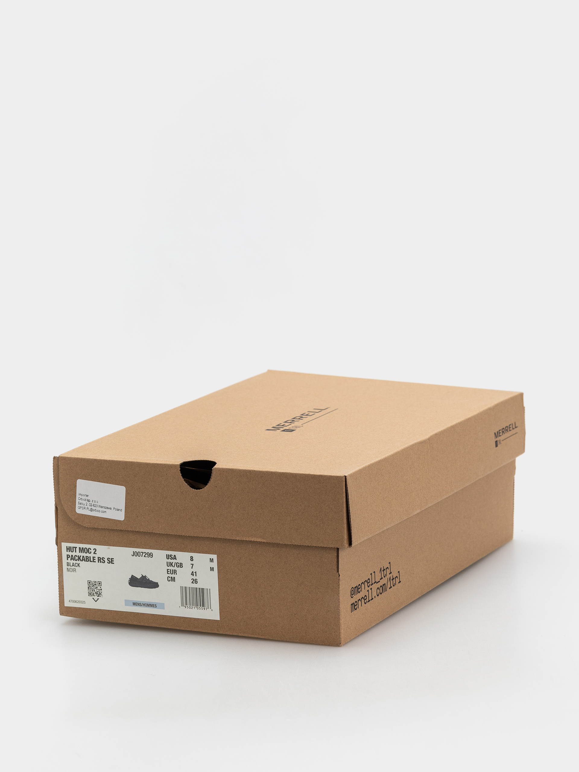 Topánky Merrell Hut Moc 2 (black)