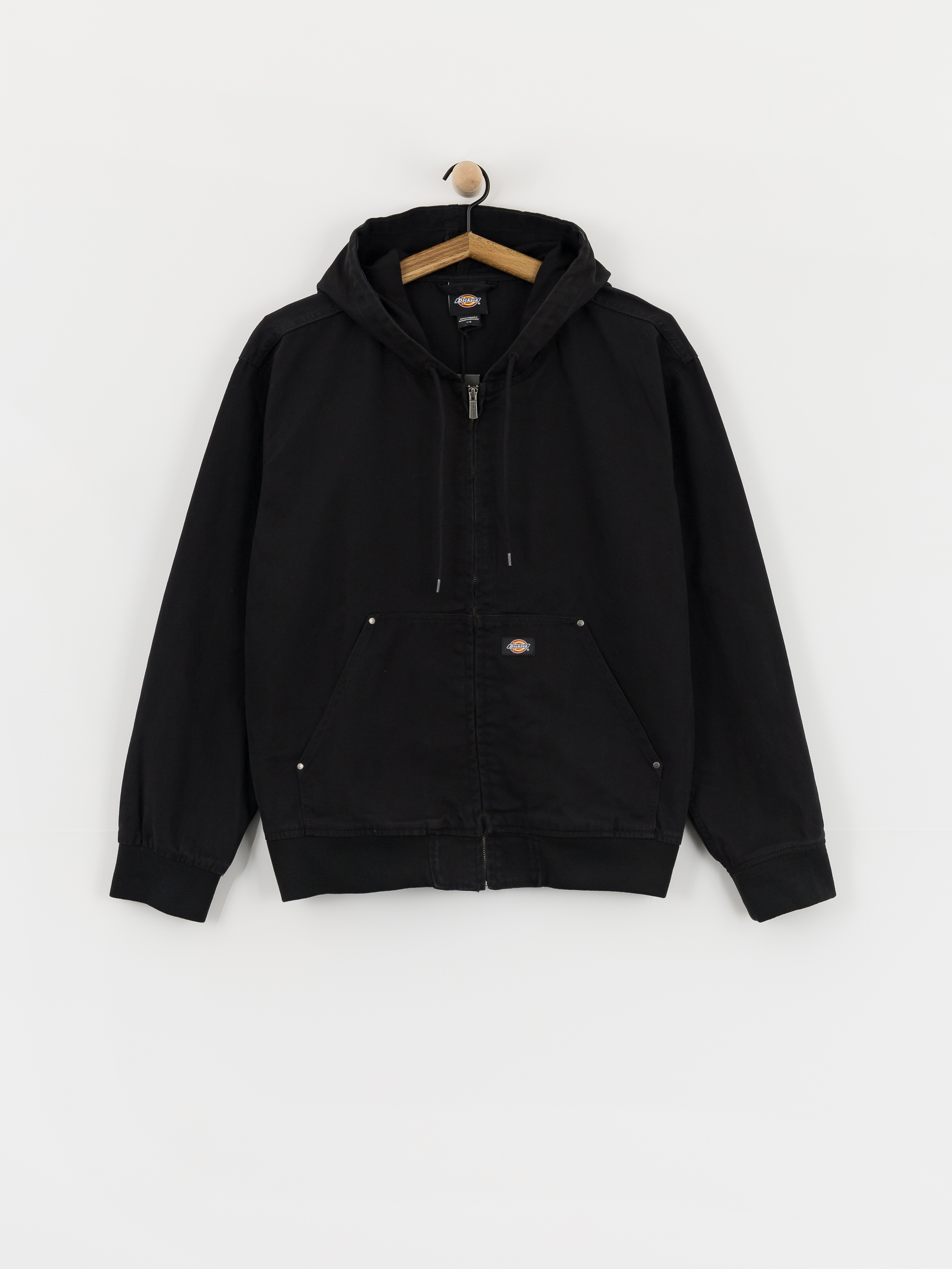Bunda Dickies Unlined Canvas Hooded Bomber (black)