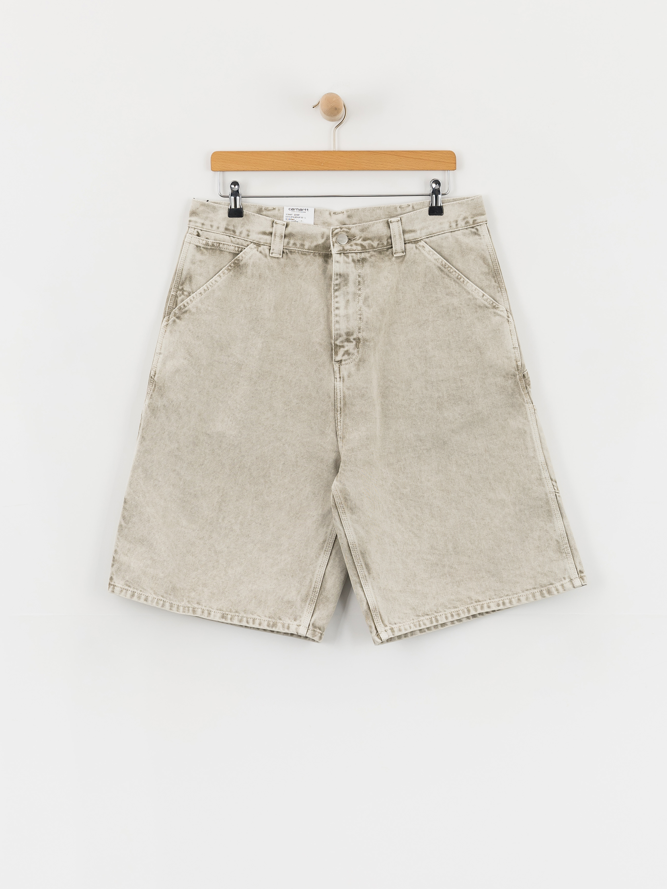 Kraťasy Carhartt WIP OG Single Knee (opuntia chalk wash)