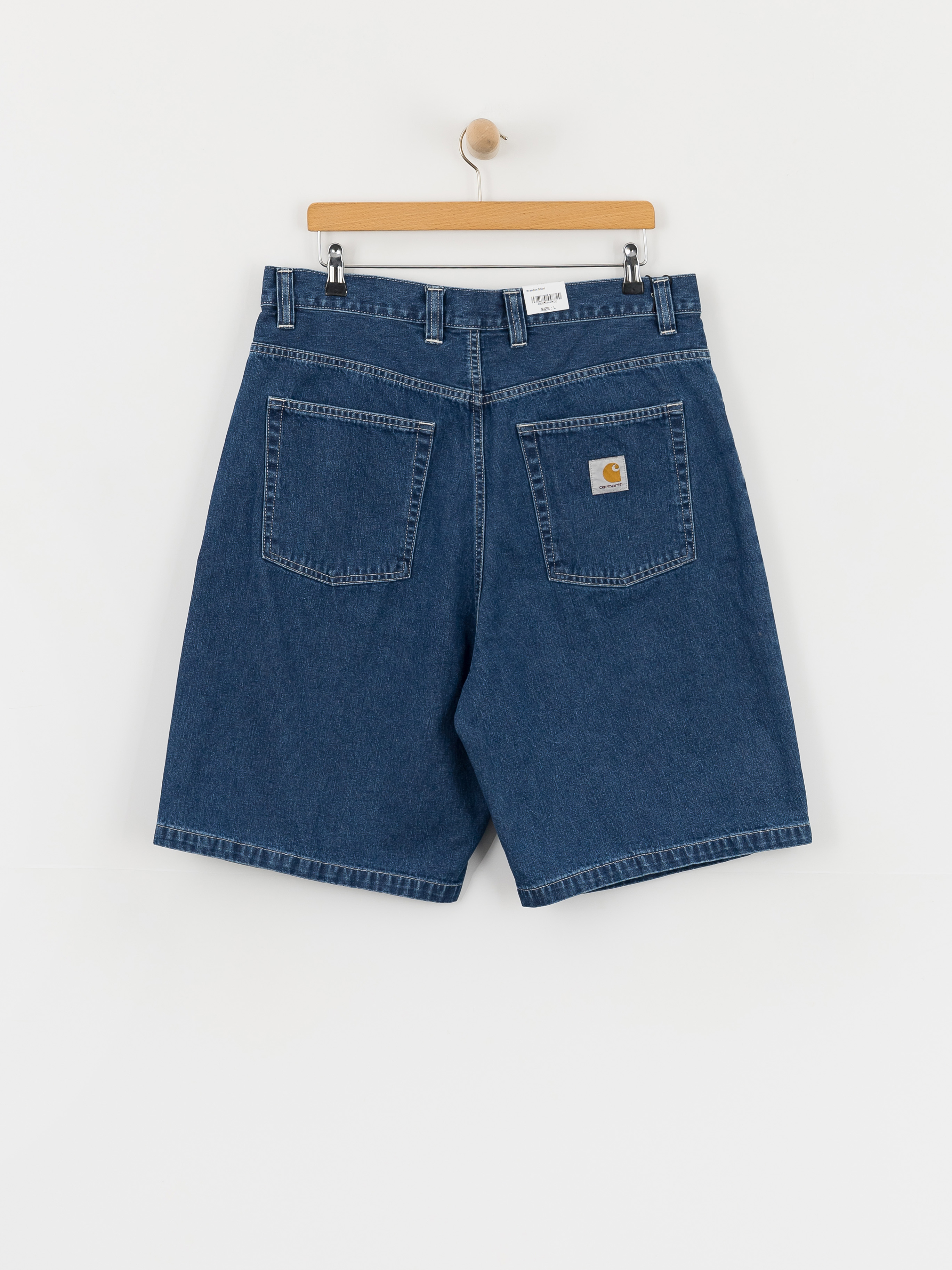 Kraťasy Carhartt WIP Brandon (blue stone washed)