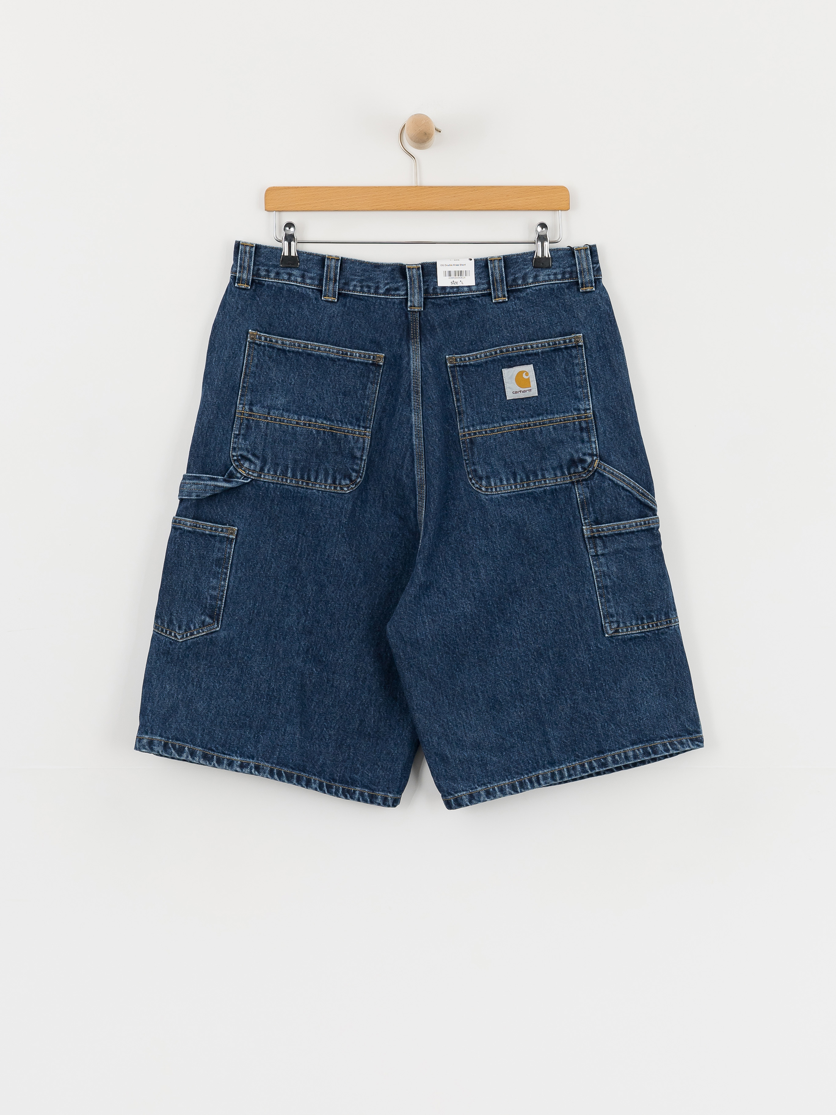 Kraťasy Carhartt WIP OG Double Knee (blue stone washed)