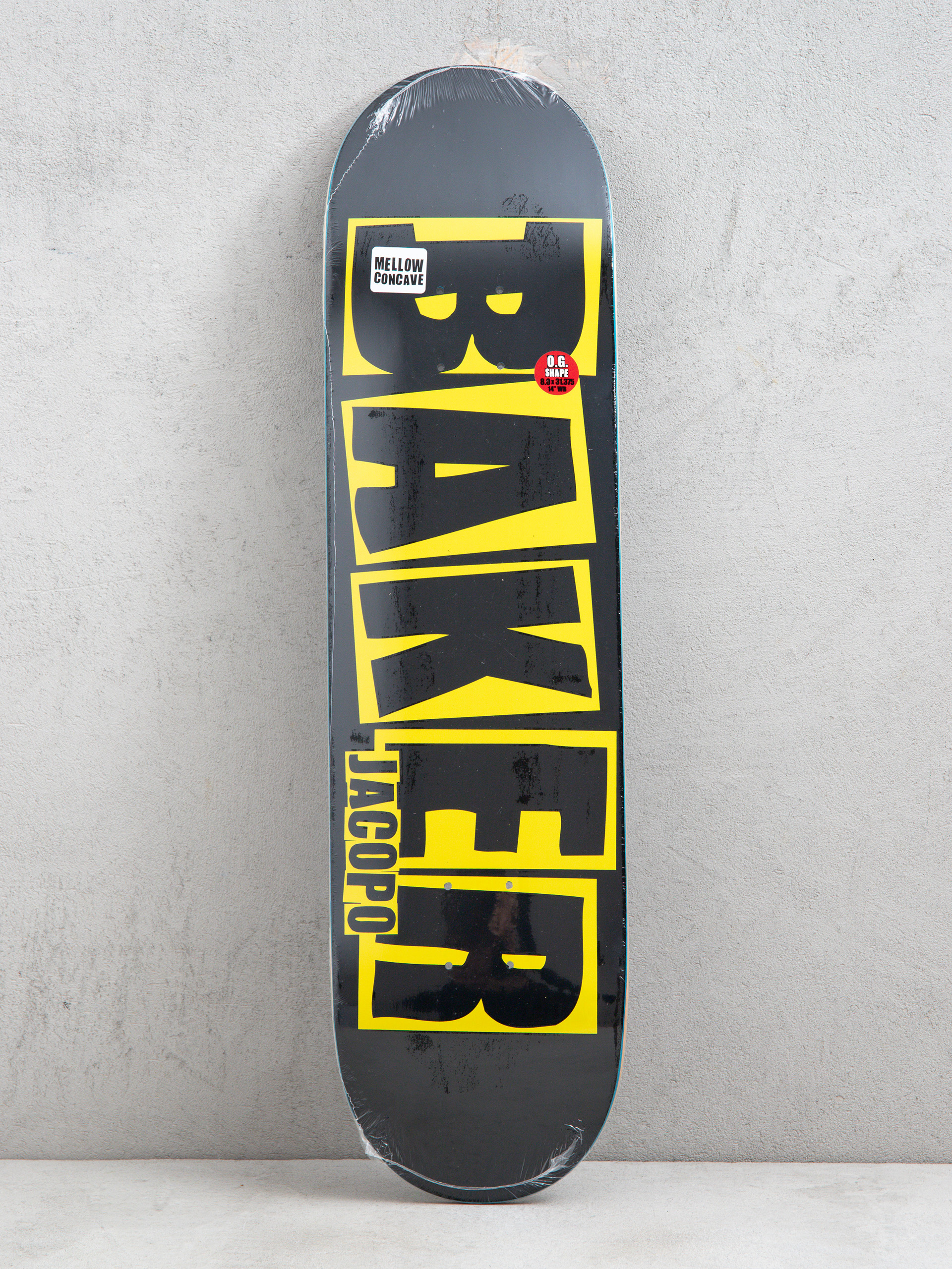 Doska Baker JC Brand Logo Danger YLW