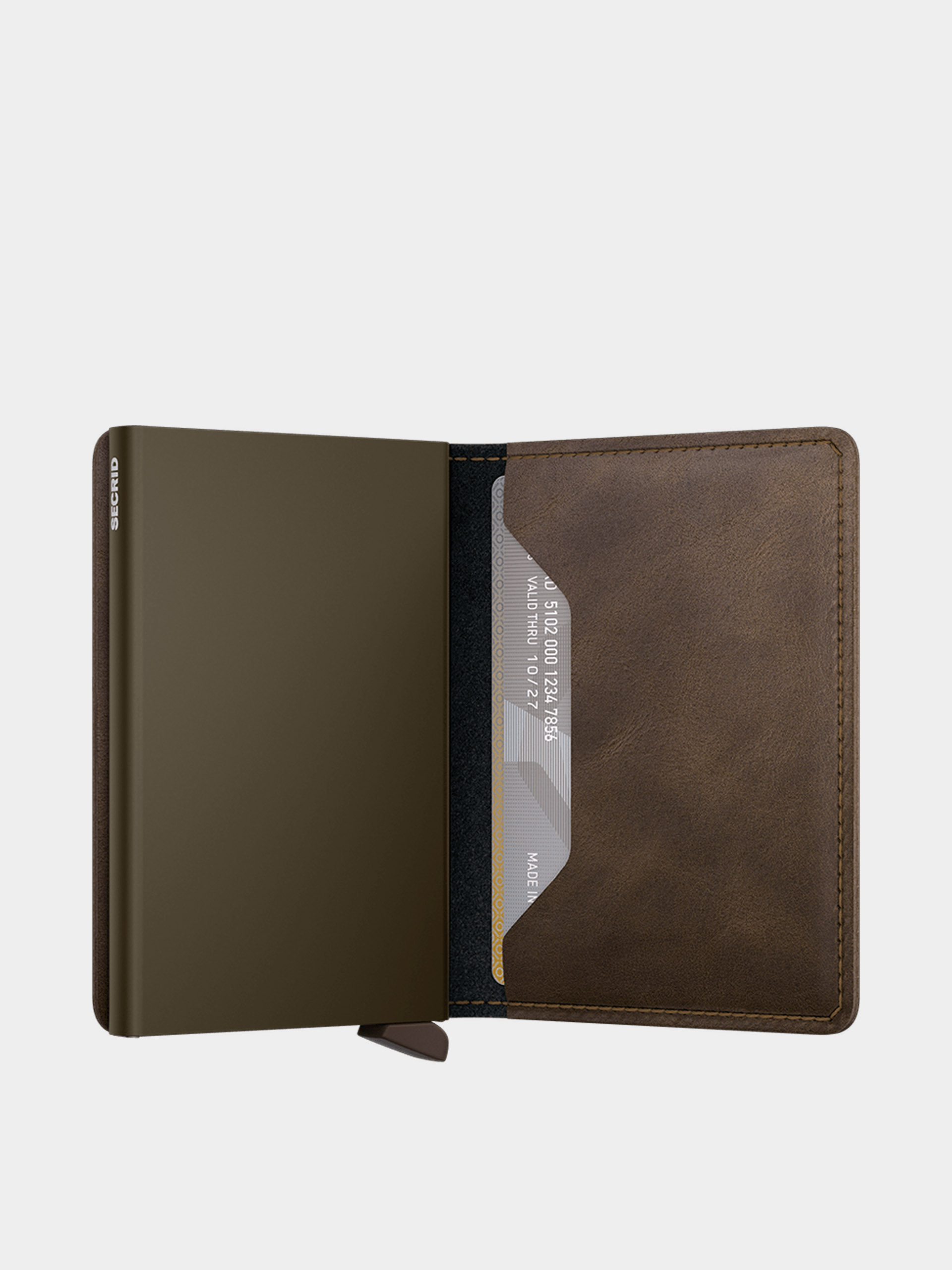 Peňaženka Secrid Slimwallet (vintage oak)