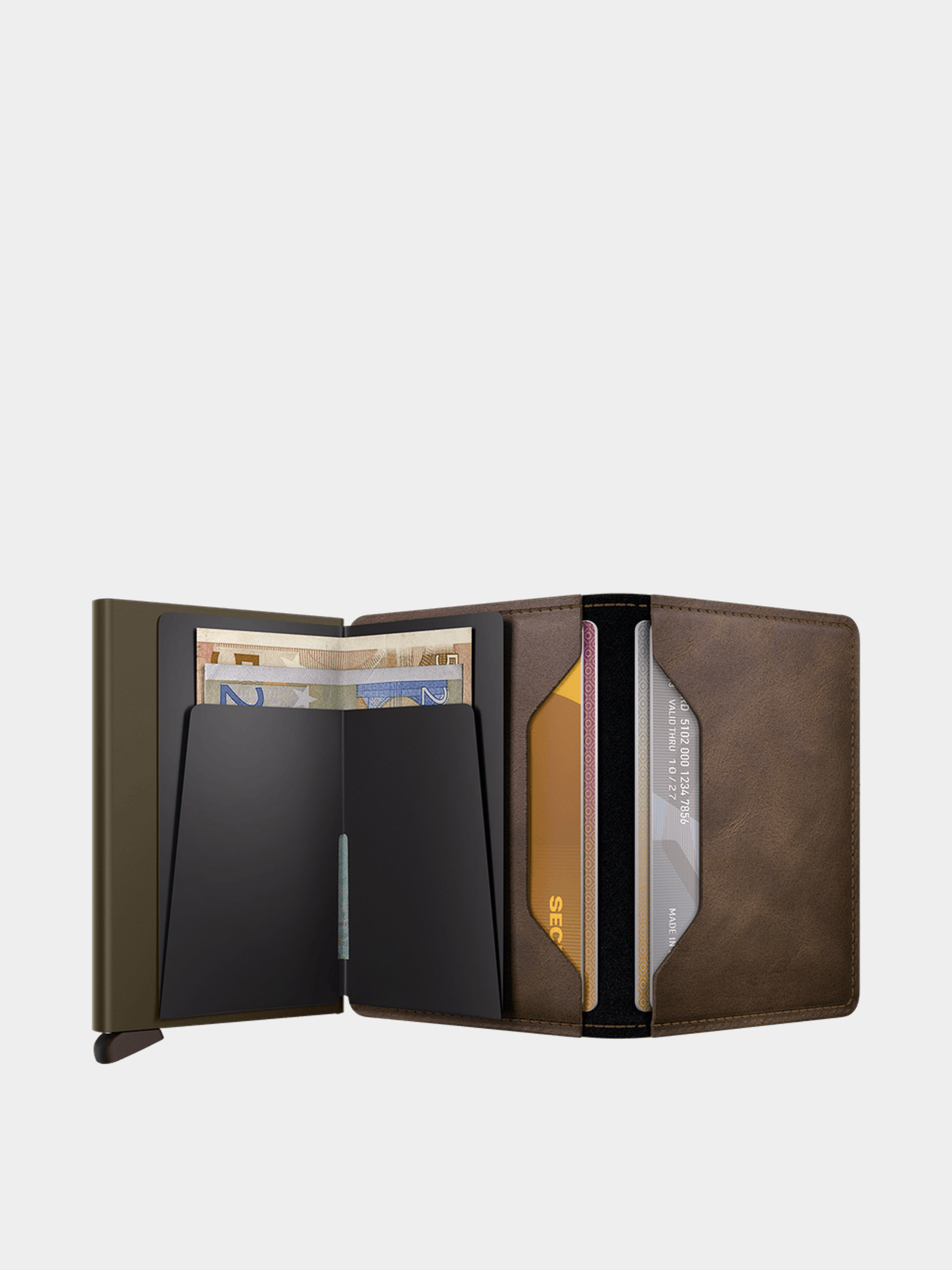 Peňaženka Secrid Slimwallet (vintage oak)